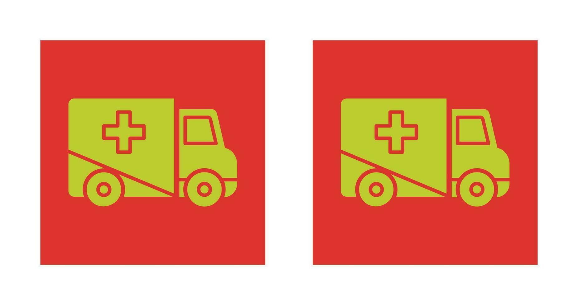 Ambulance Vector Icon