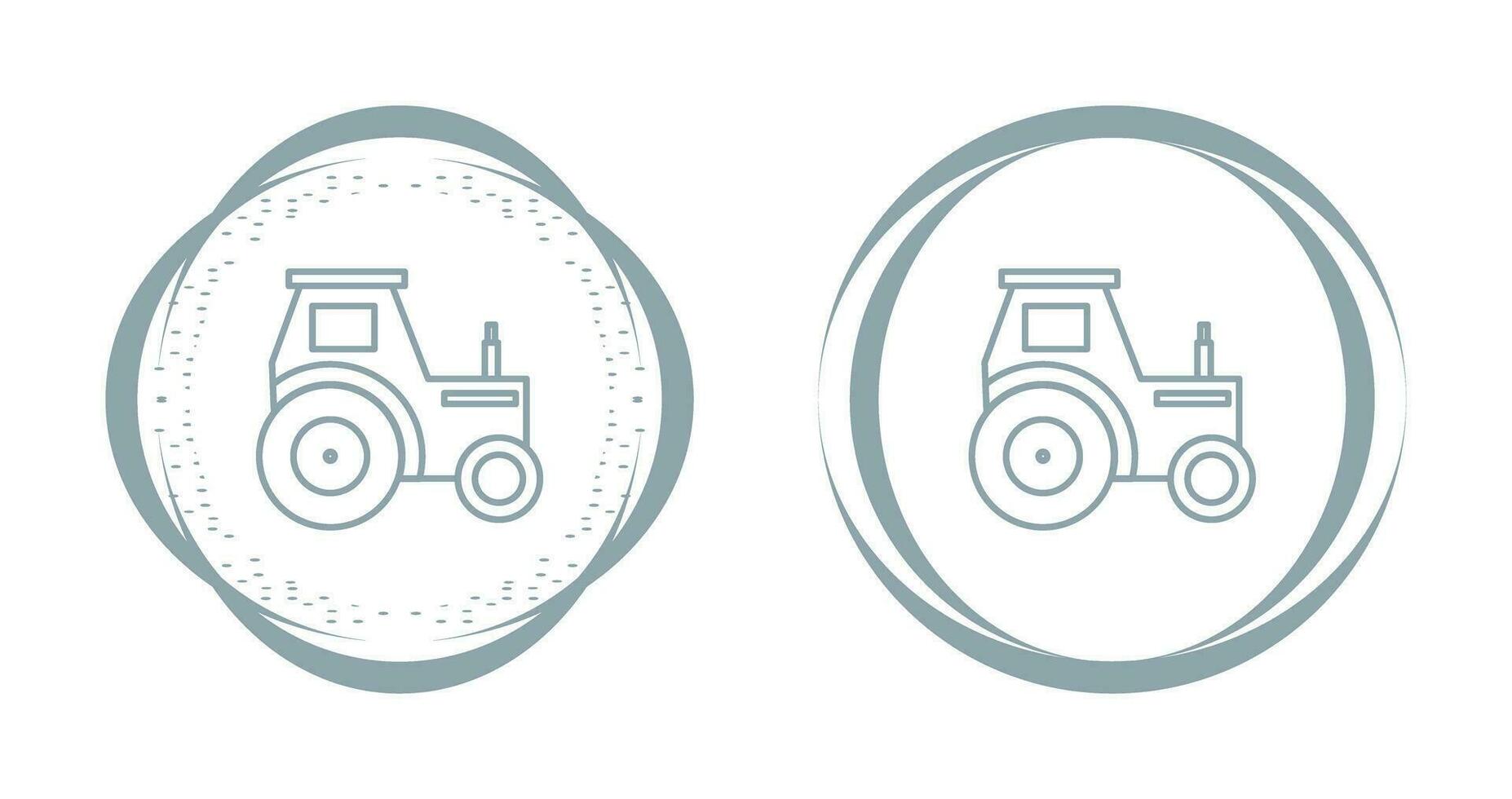 icono de vector de tractor