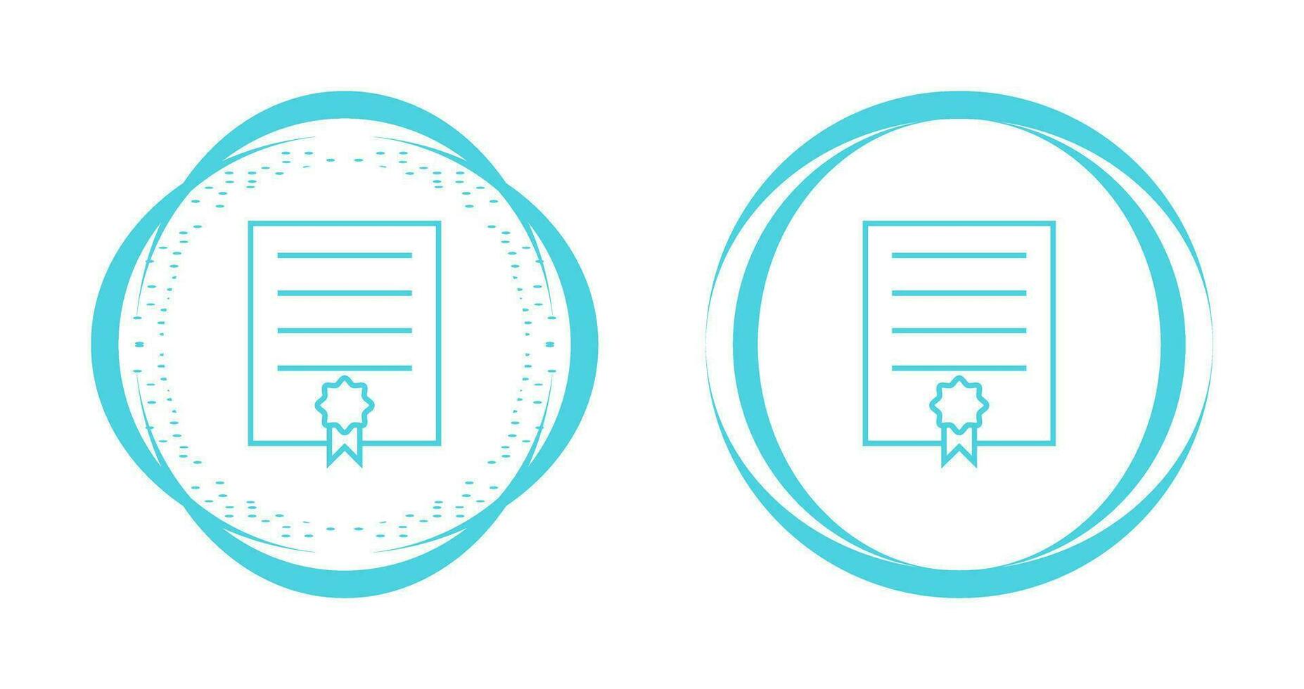 Certificate Vector Icon