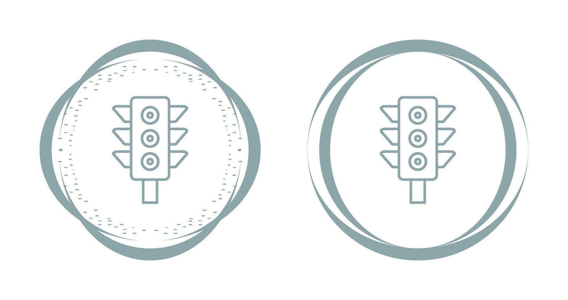 Traffic signal Vector Icon