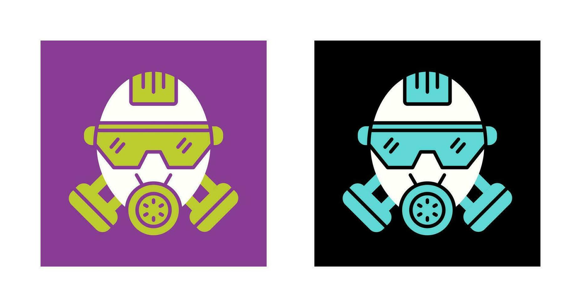 Gas Mask Vector Icon
