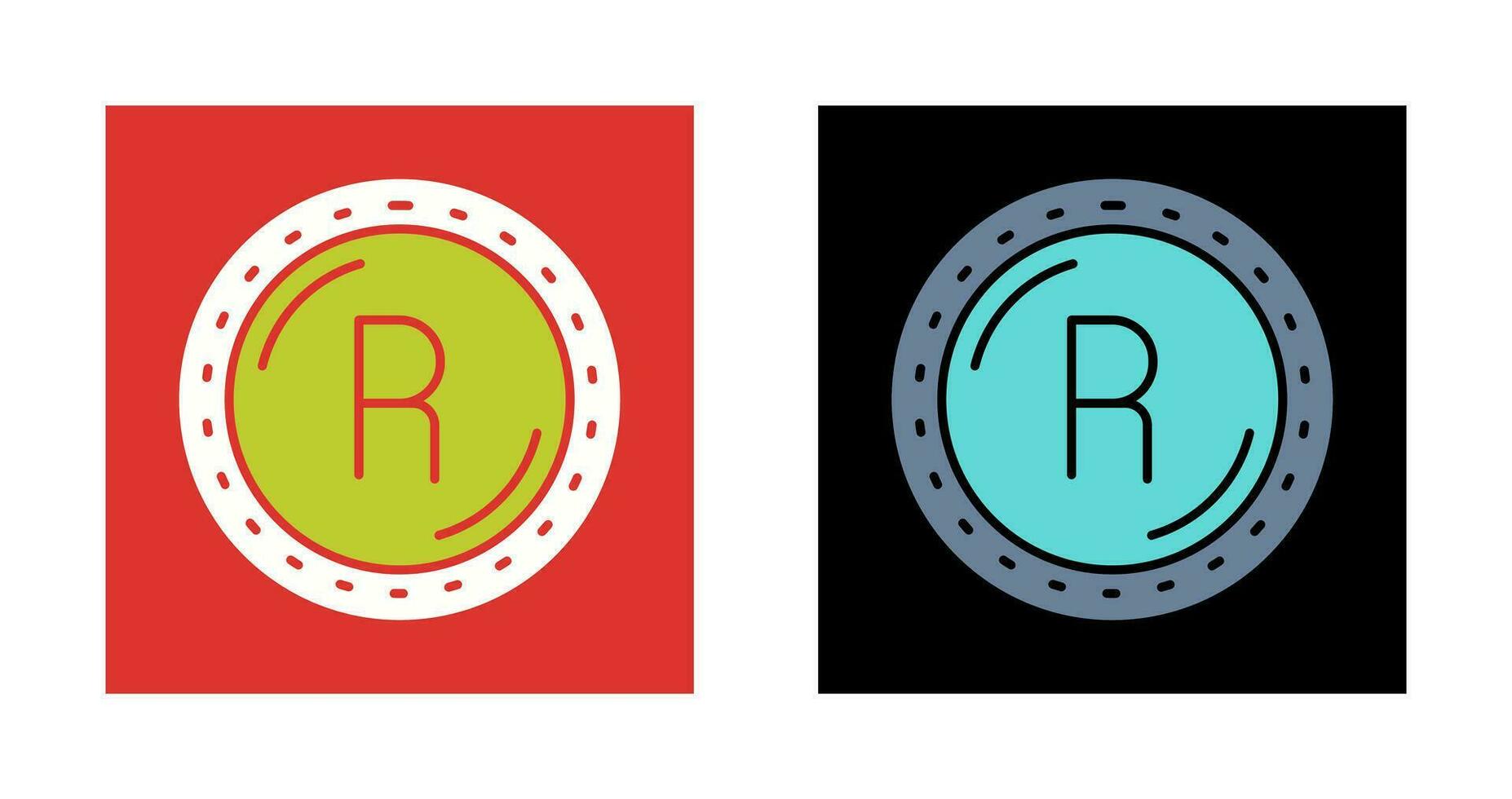 Rand Currency Vector Icon