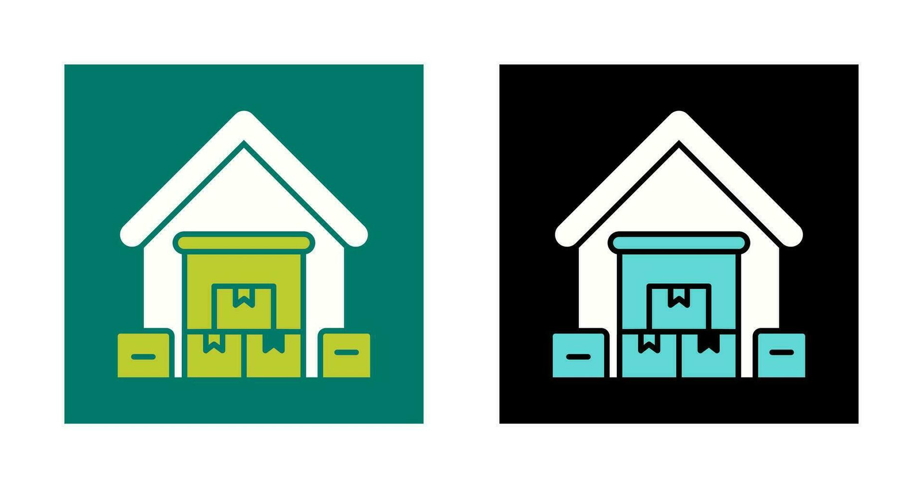 Warehouse Vector Icon