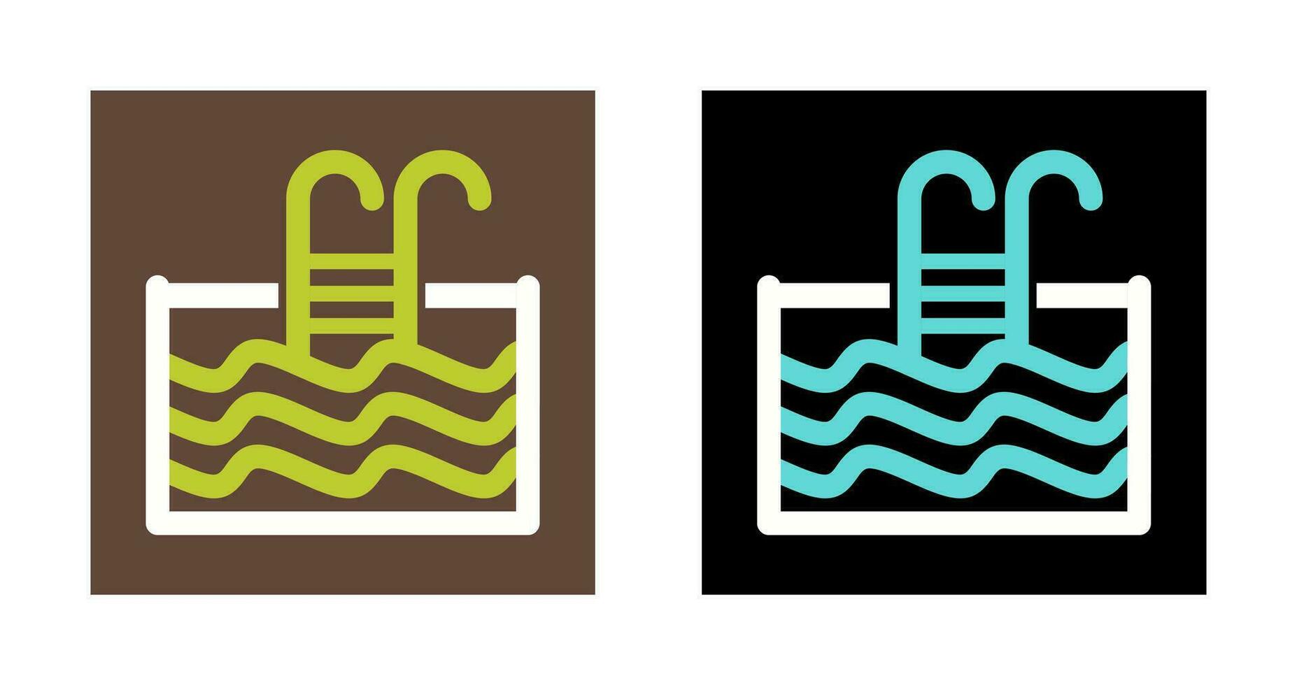 Swimming Pool Vector Icon