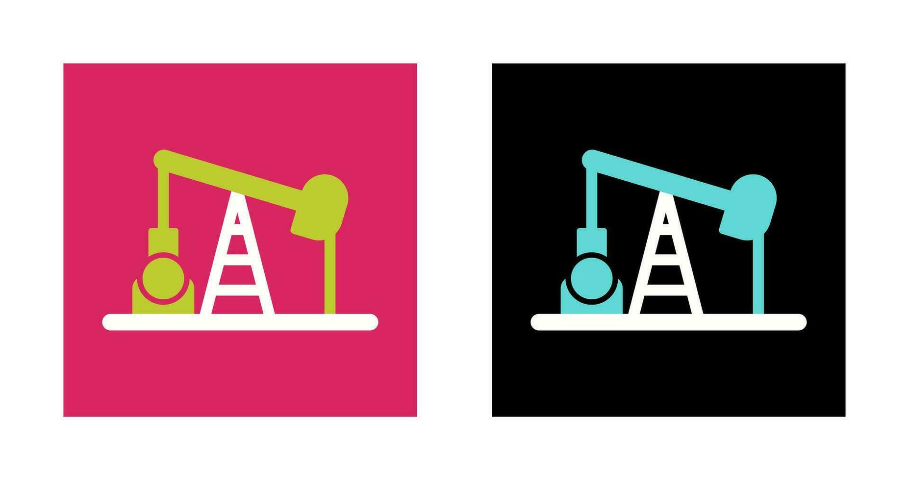 Oil Pump Vector Icon