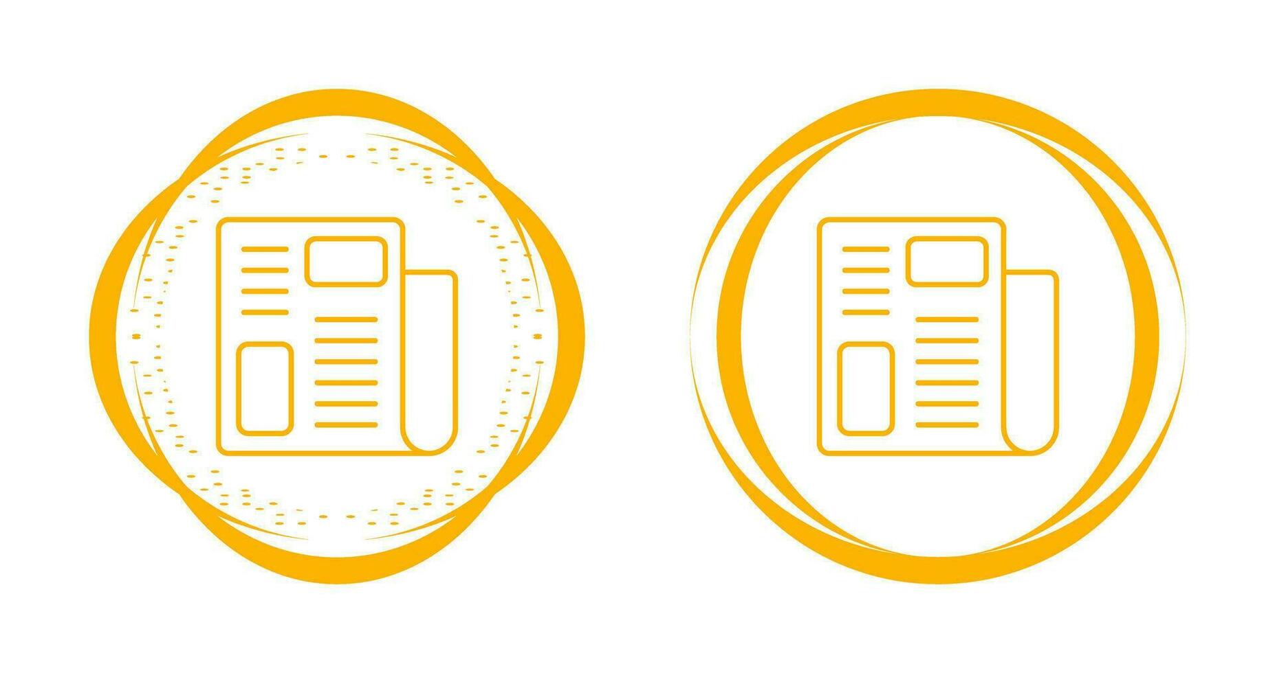 Newspaper Vector Icon