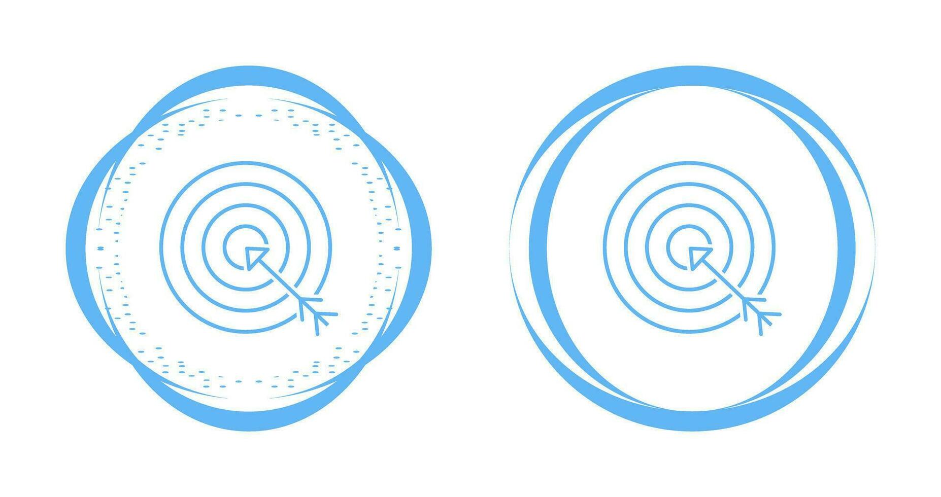 Economic Target Vector Icon