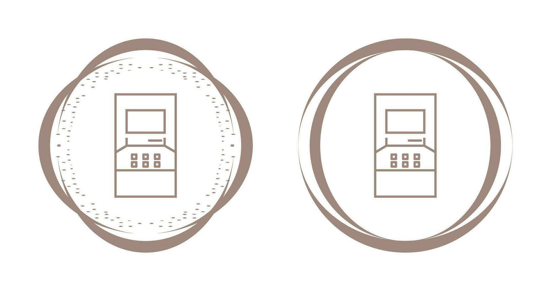 ATM Machine Vector Icon