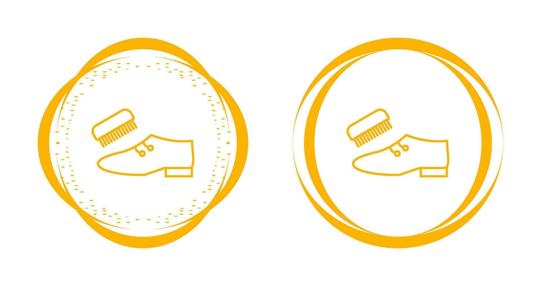 Shoe Polishing Vector Icon