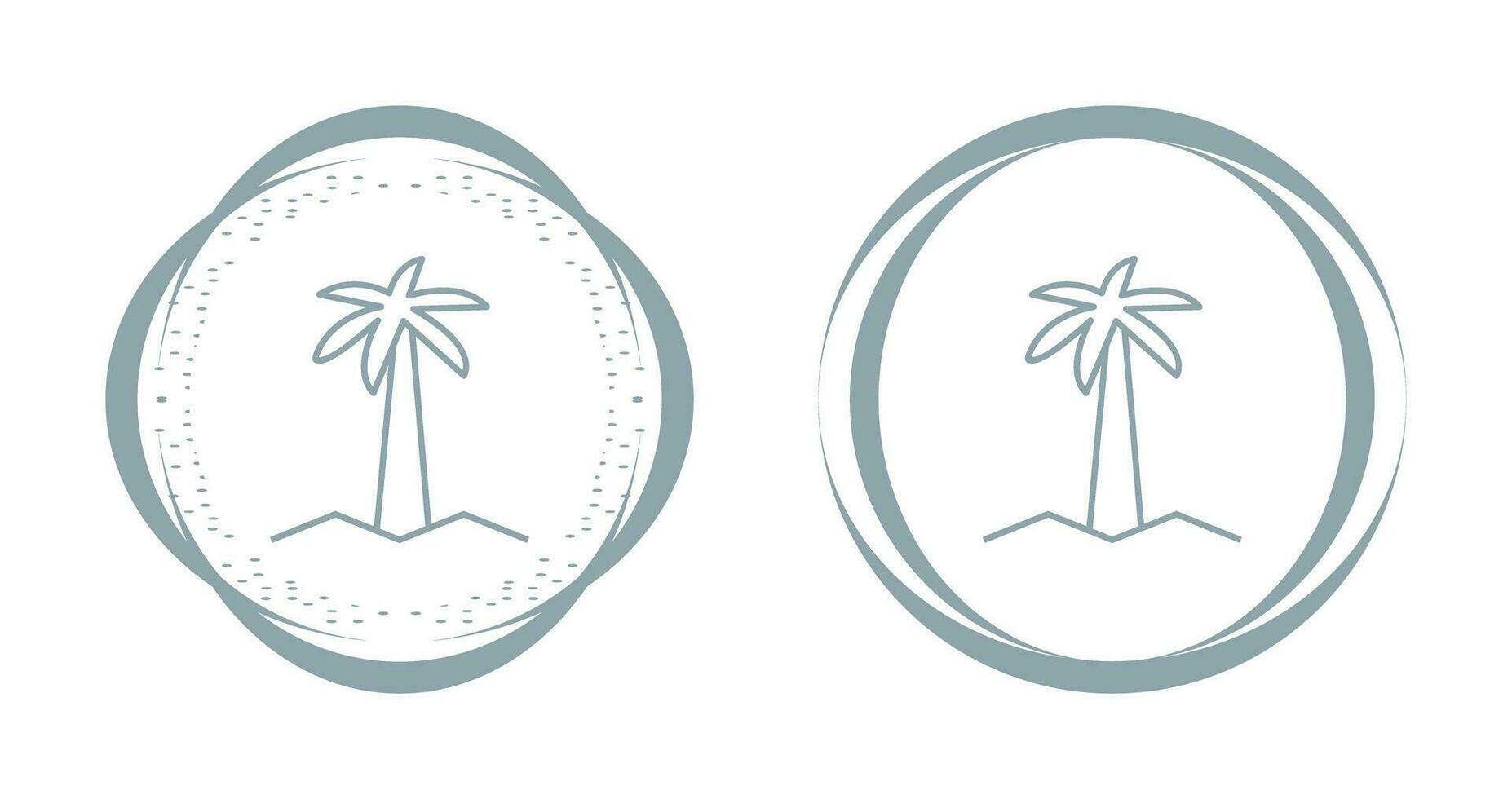 Coconut Tree Vector Icon