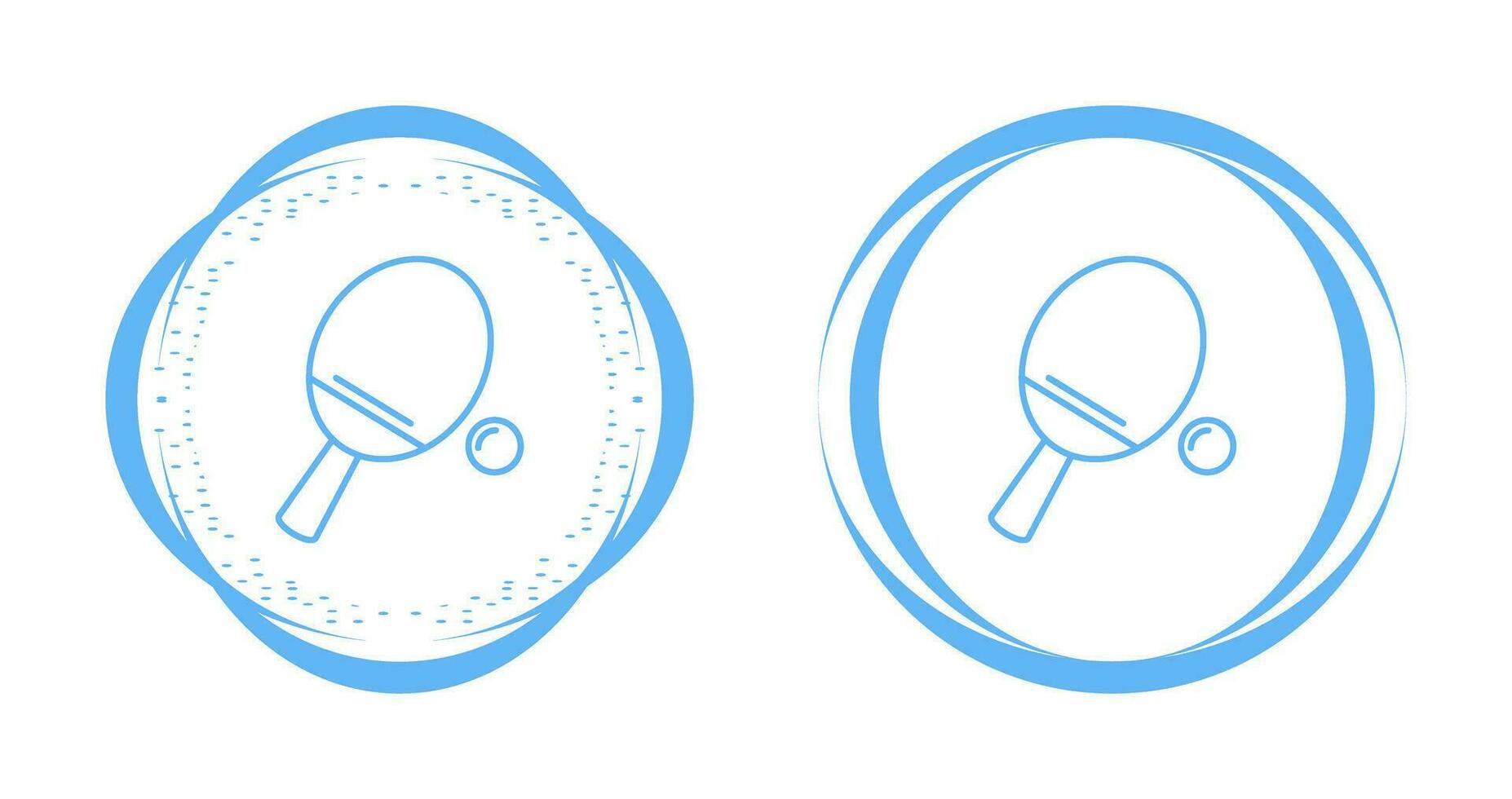 Table Tennis Vector Icon