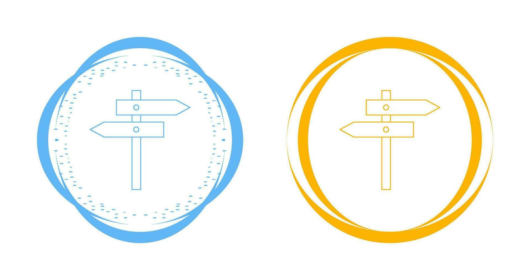 Street Sign Vector Icon
