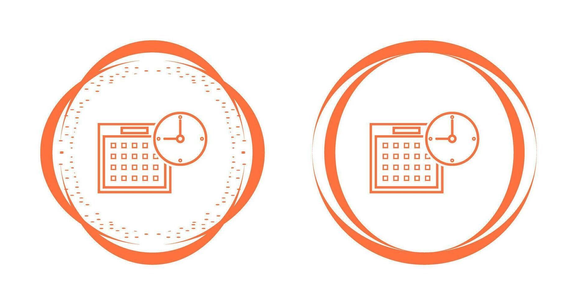 Time Planning Vector Icon