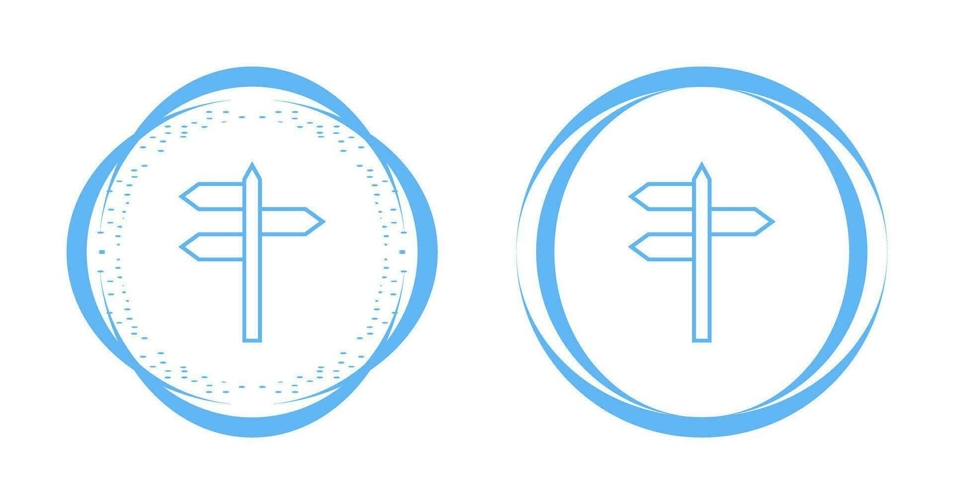 Street Sign Vector Icon