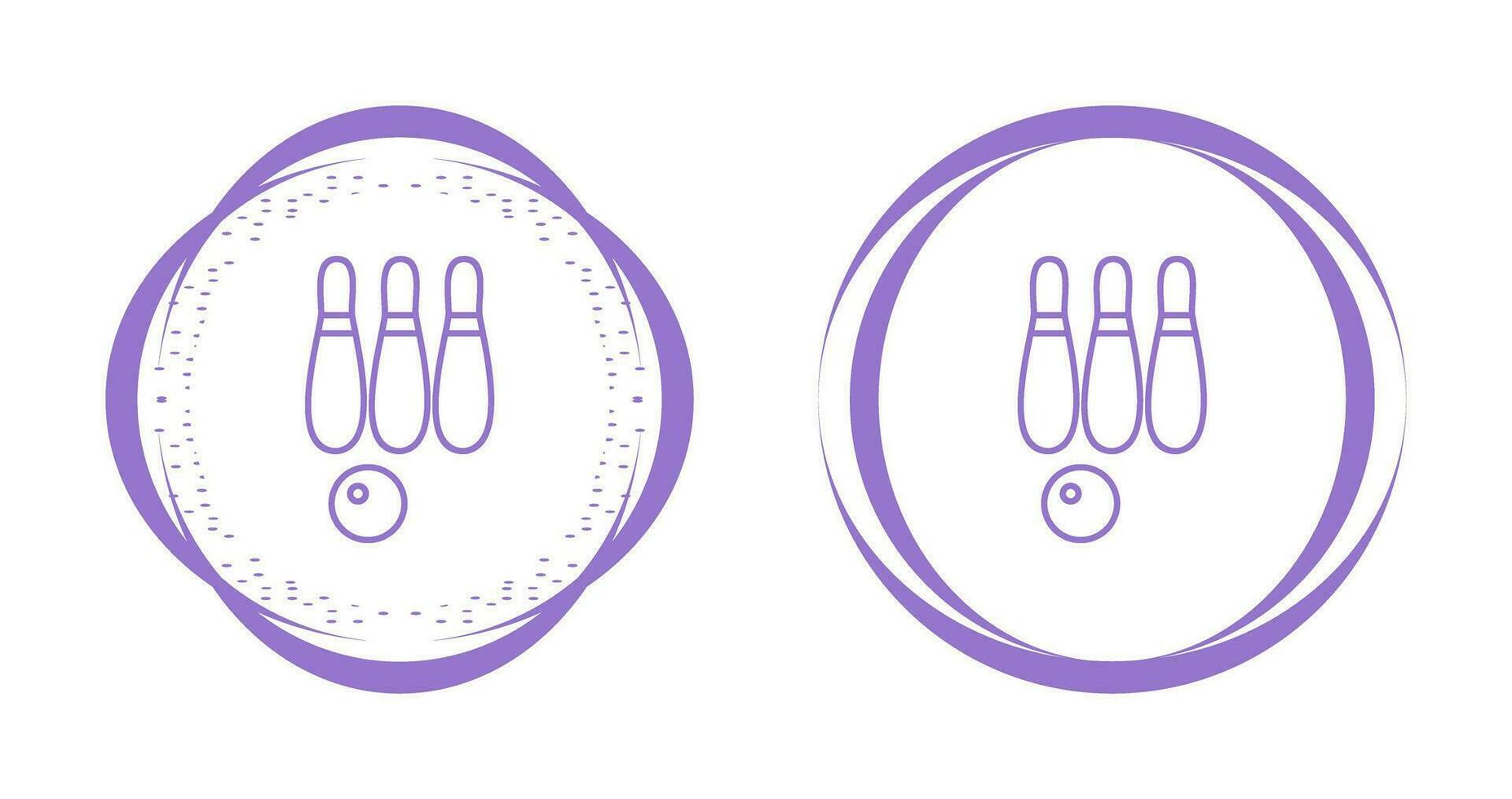Bowling Vector Icon