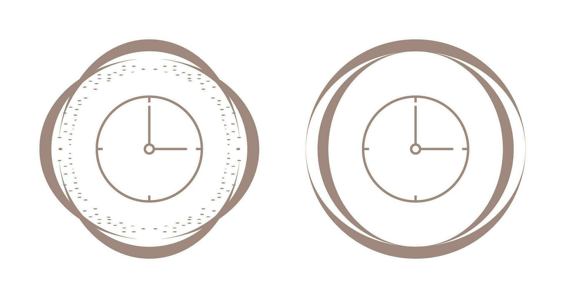 icono de vector de reloj