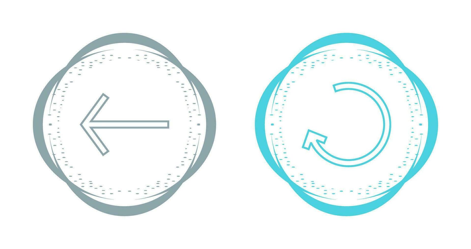 Left Back Arrow Vector Icon