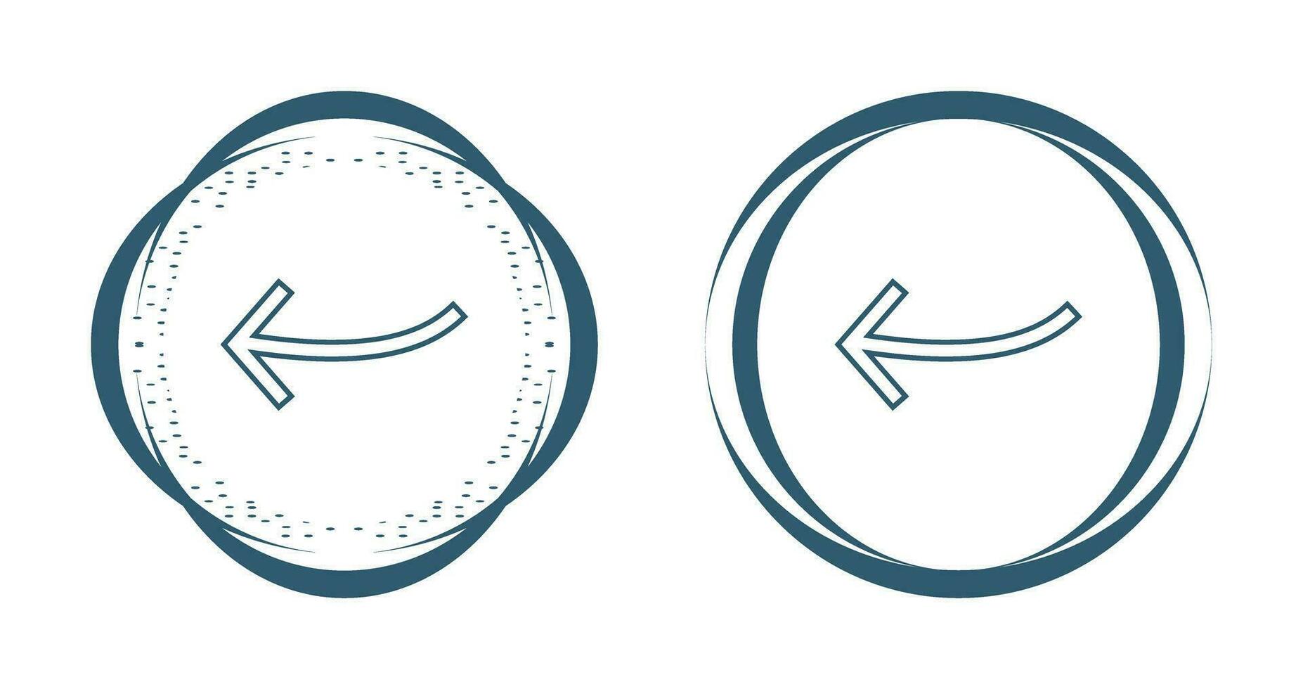 Arrow Pointing Left Vector Icon