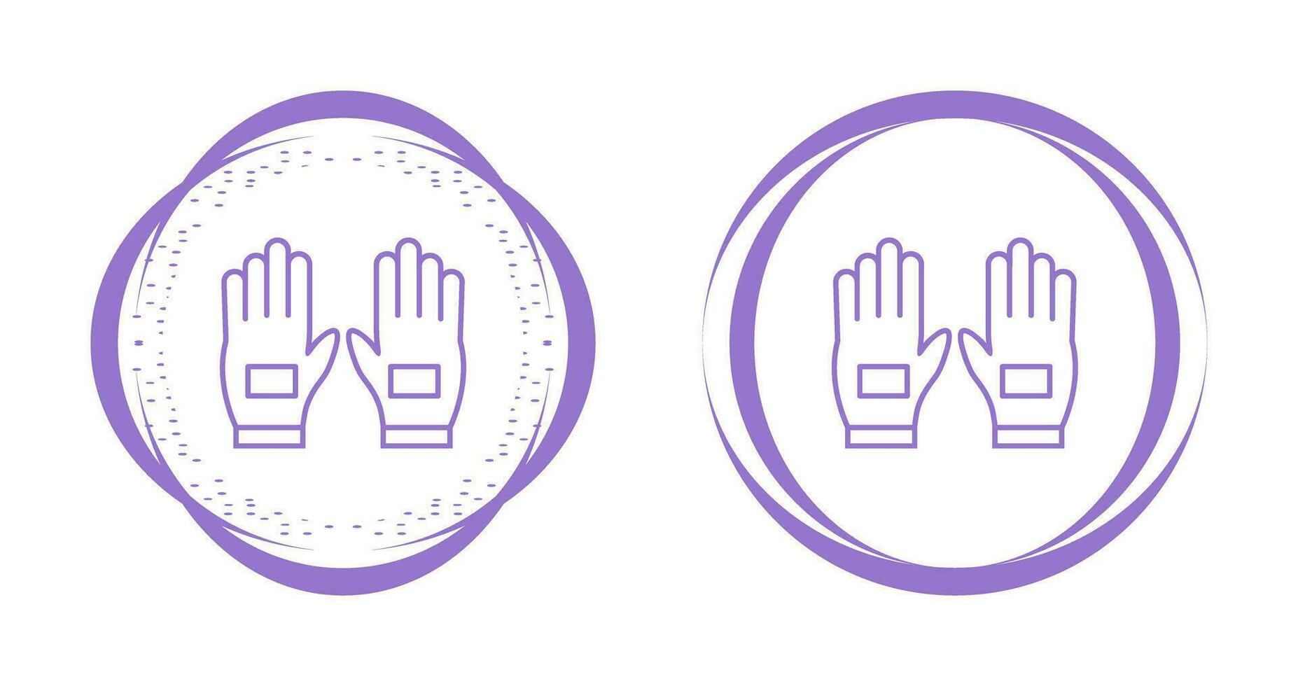 Pair of Gloves Vector Icon
