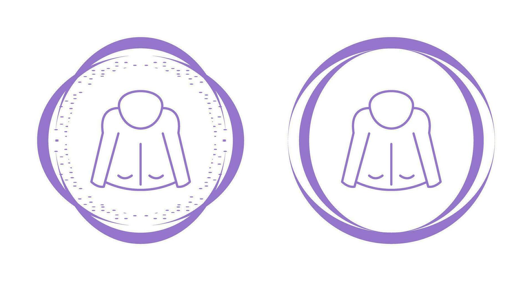 Warm jacket Vector Icon