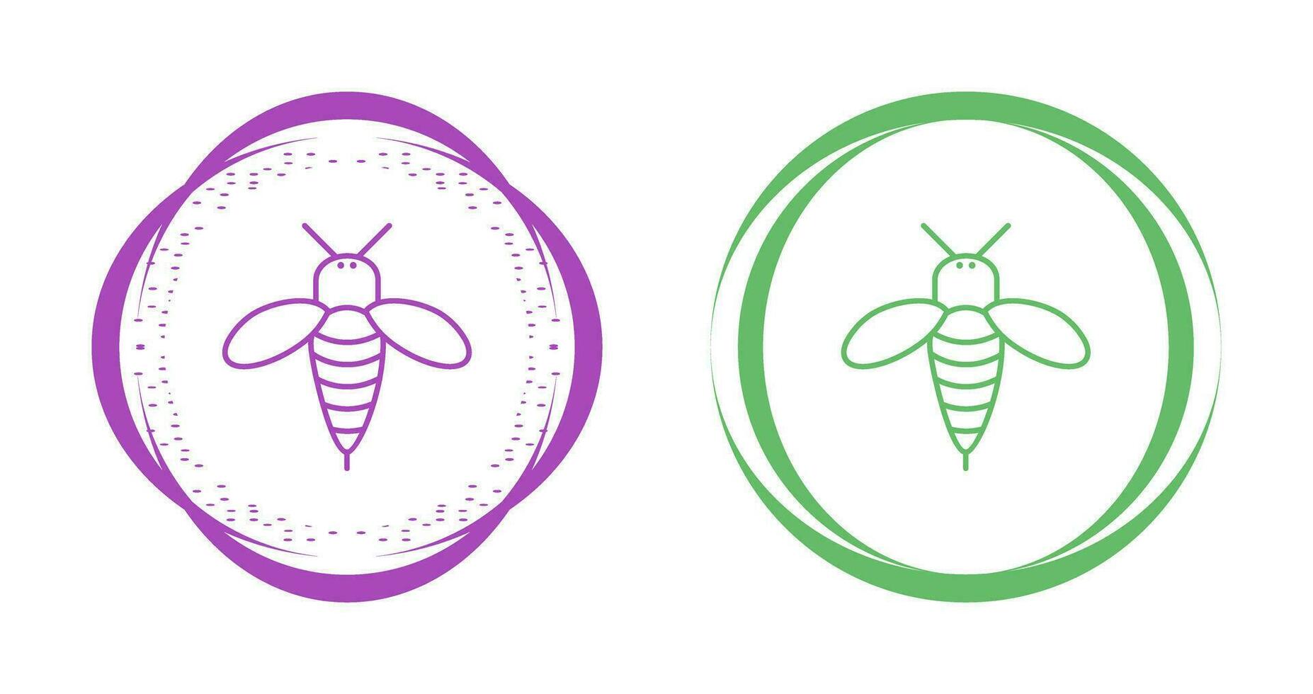 Honey Bee Vector Icon