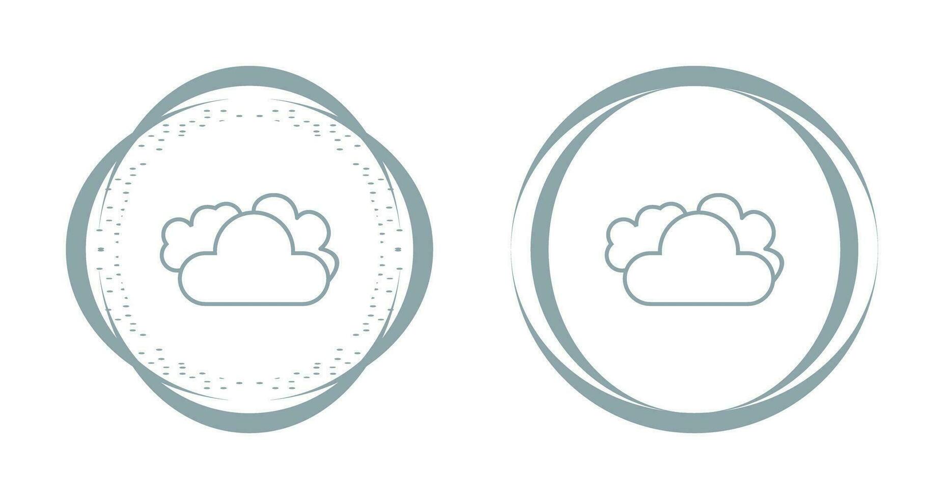 Cloudy Weather Vector Icon