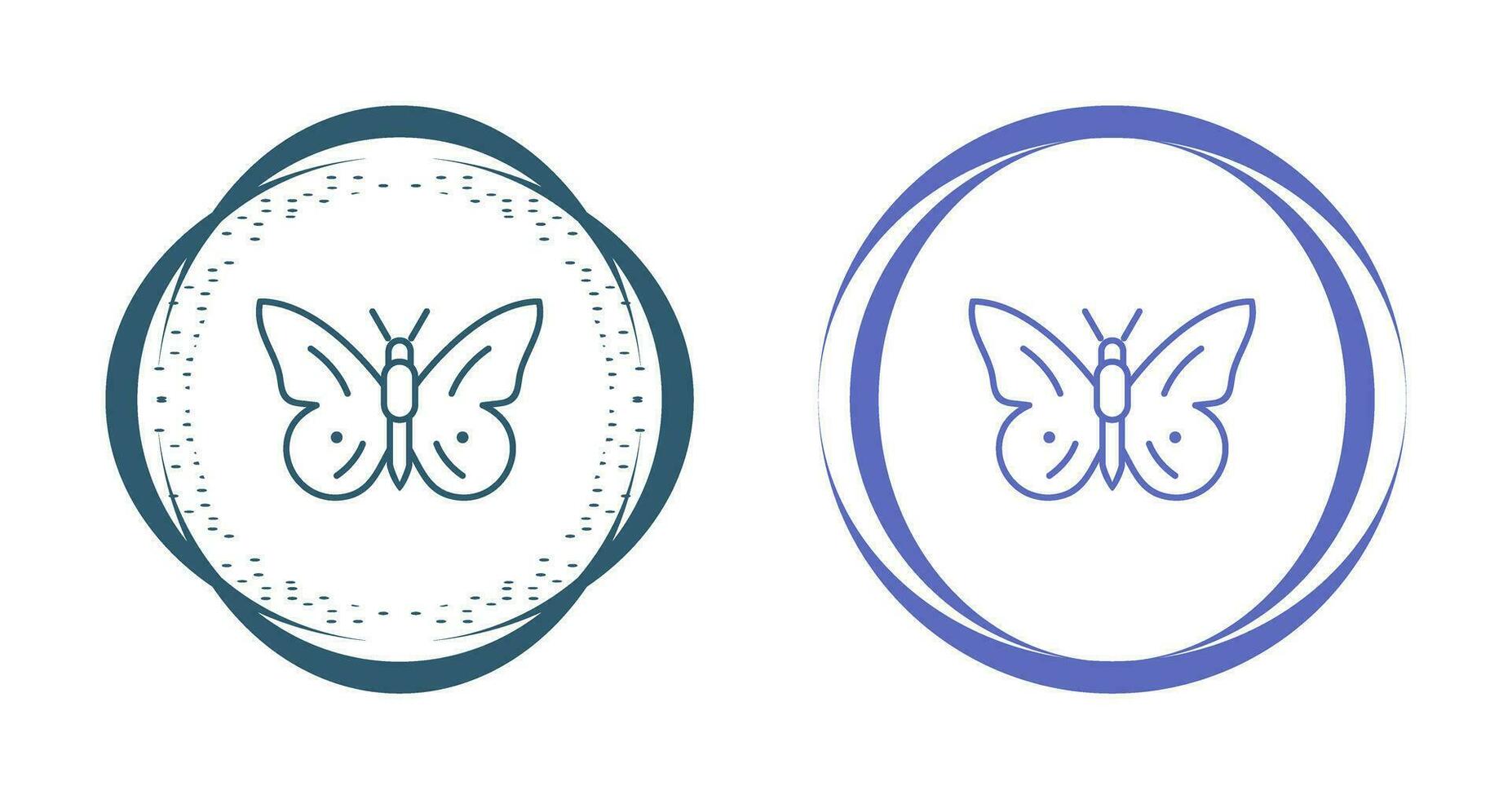 icono de vector de vuelo de mariposa