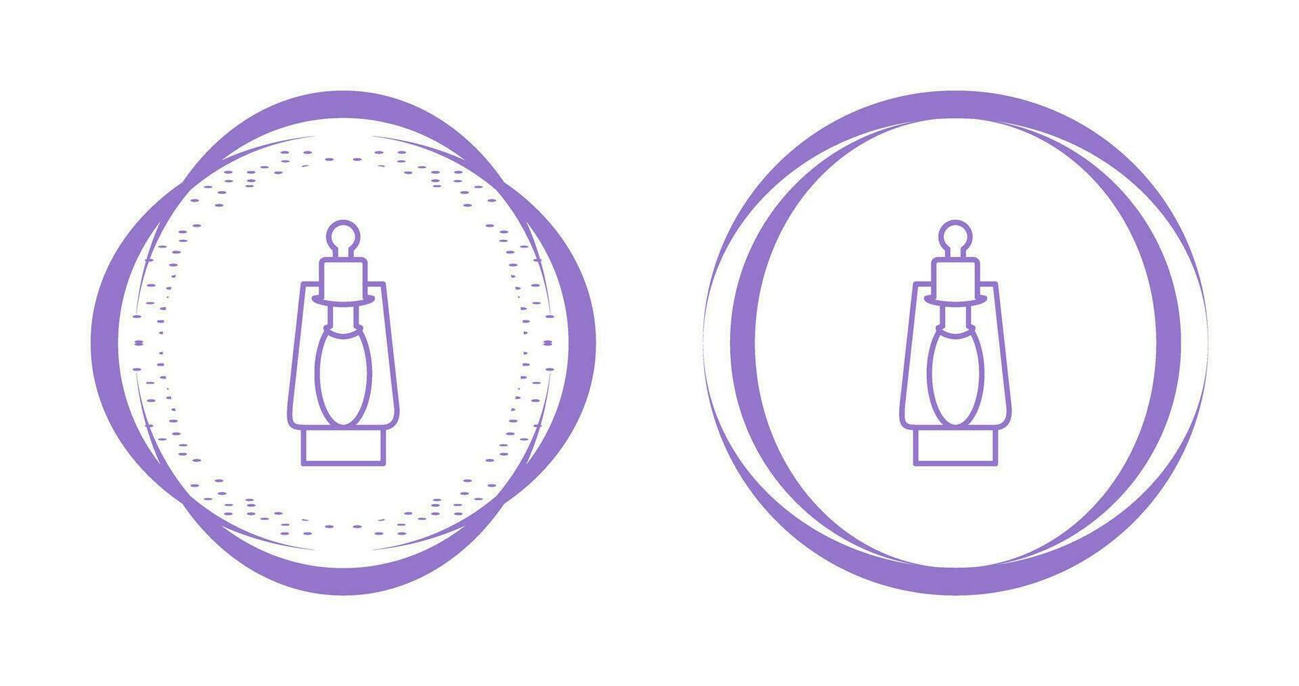 Oil Lamp Vector Icon