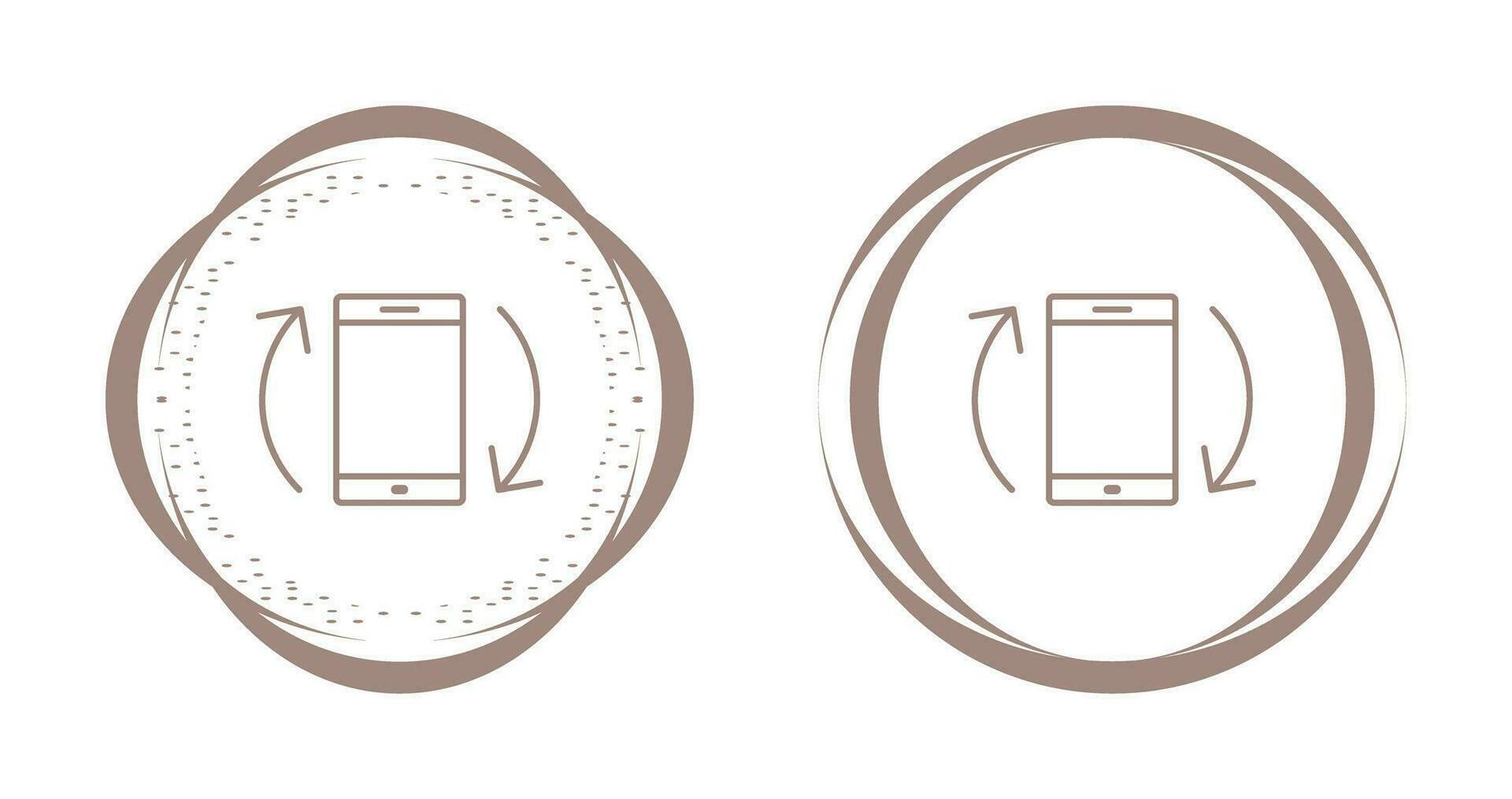 Auto rotation Vector Icon