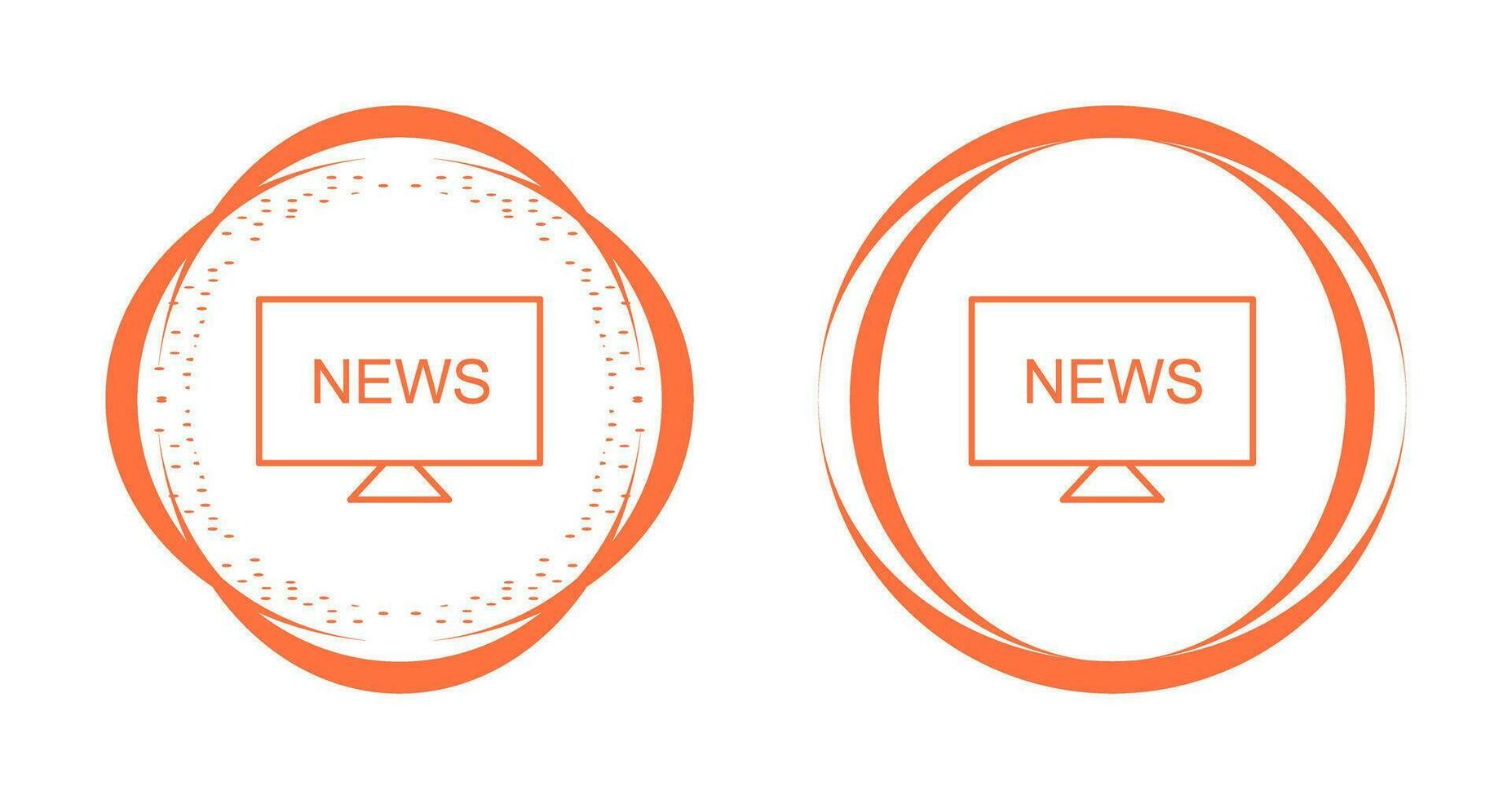 National News Vector Icon