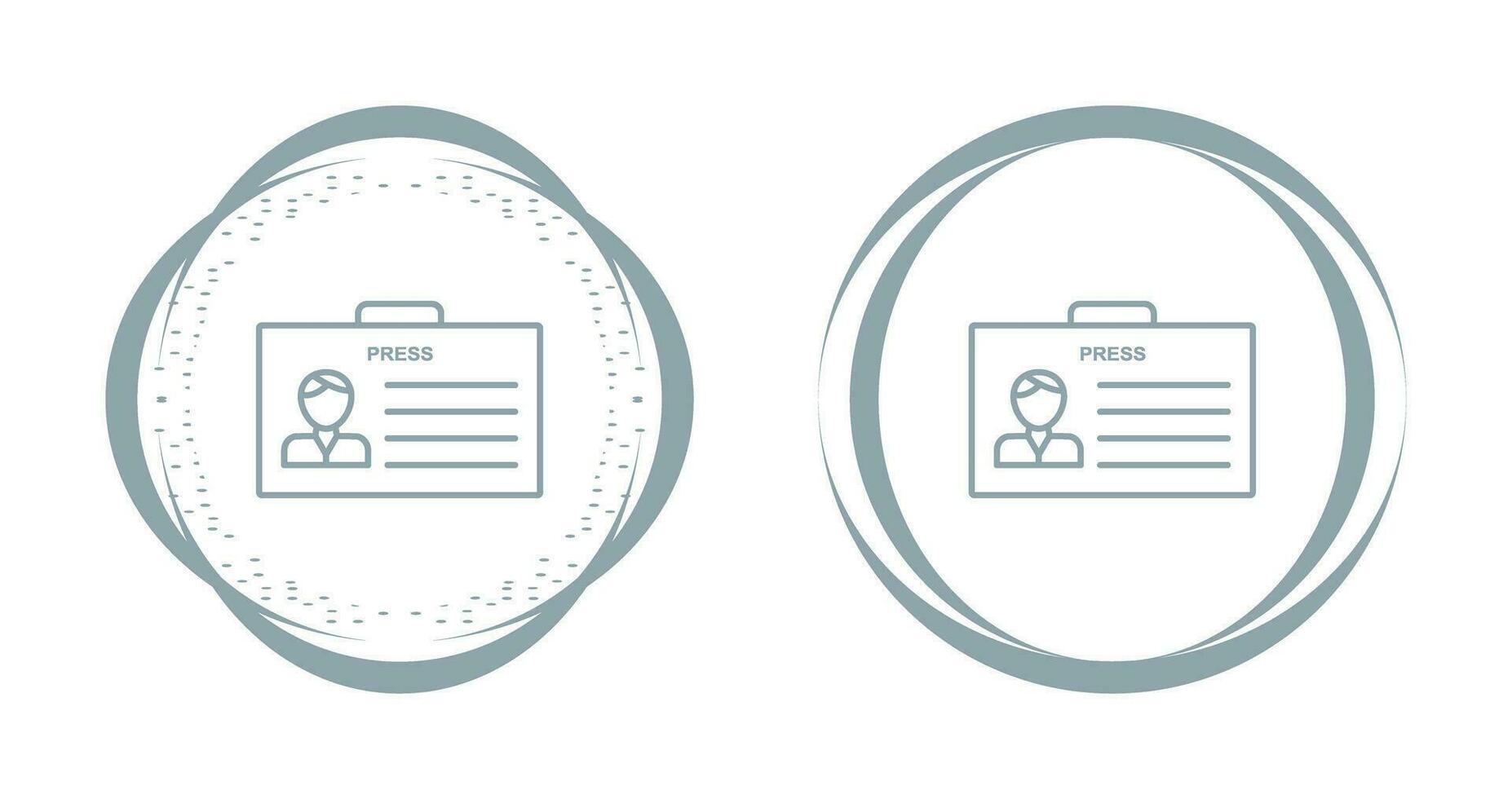 Male ID Vector Icon