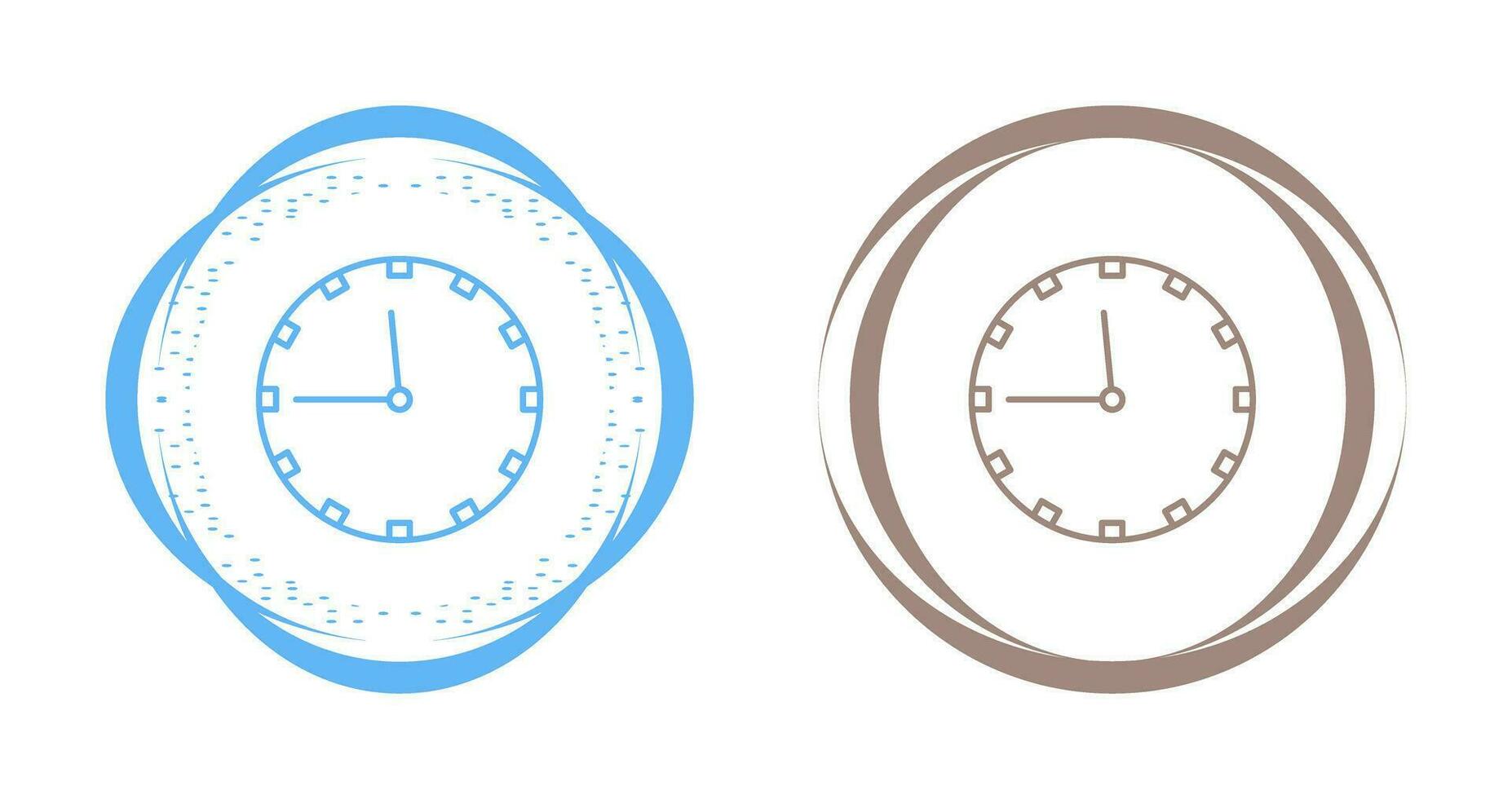 Wall Clock Vector Icon