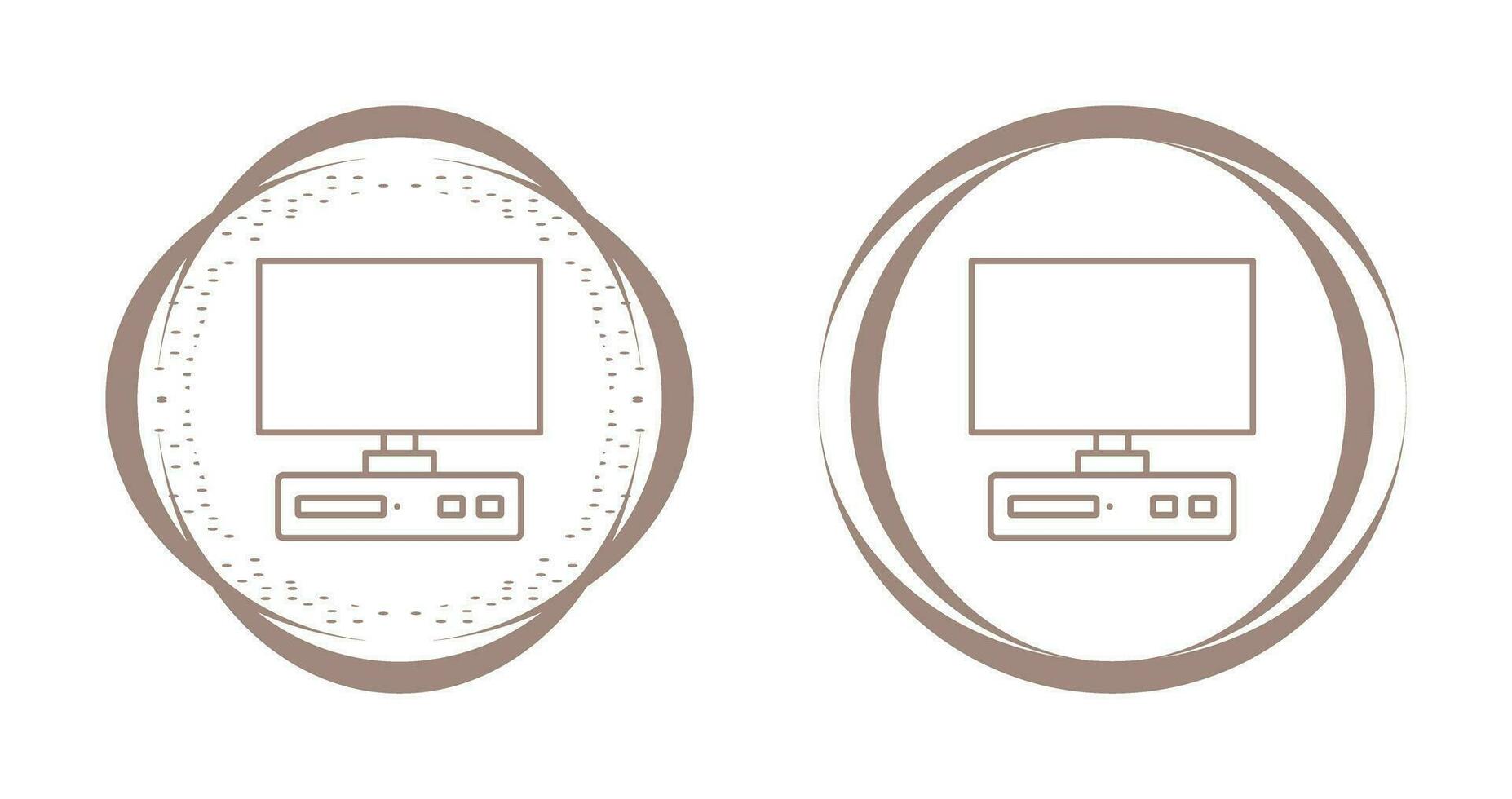 Desktop Vector Icon