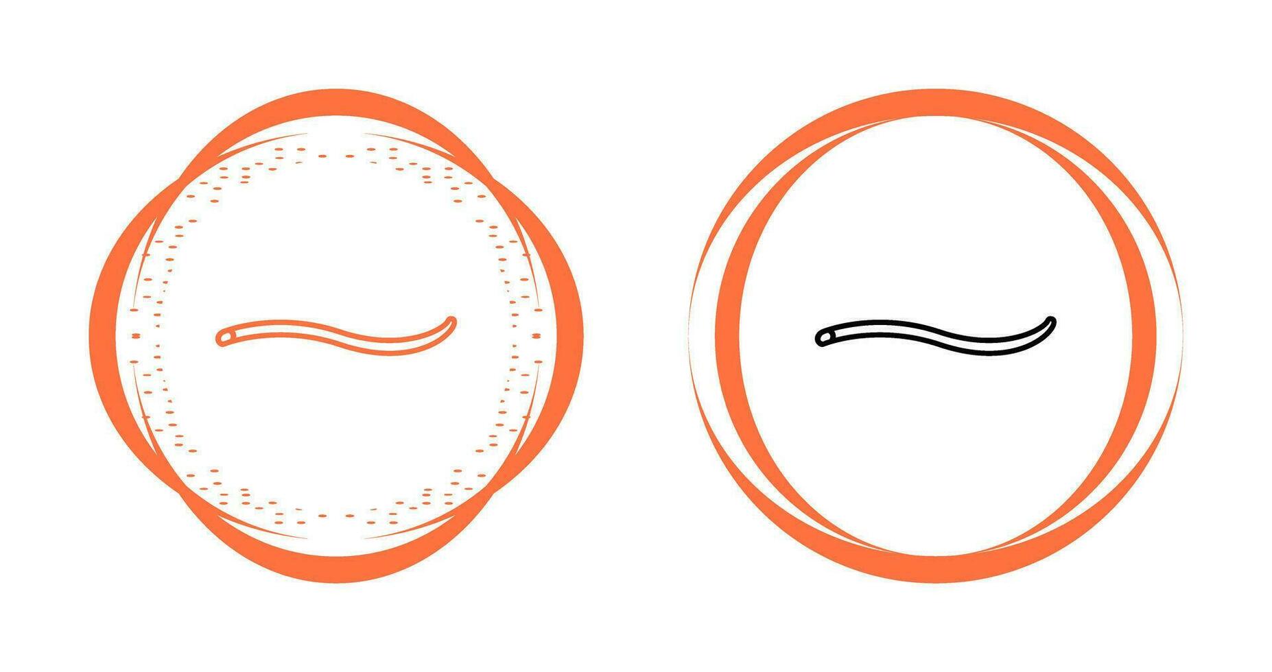 Worm Vector Icon