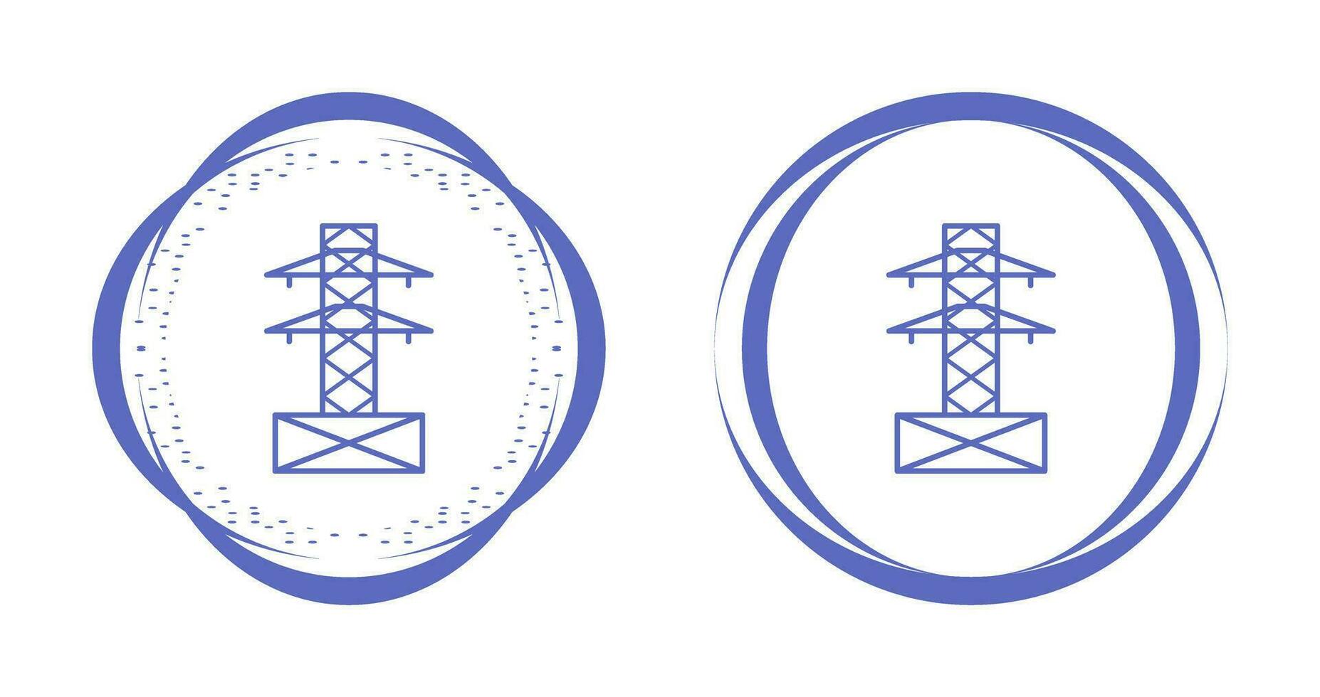 Electricity Tower Vector Icon