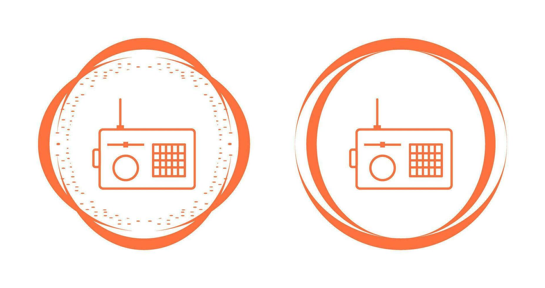 Radio Vector Icon