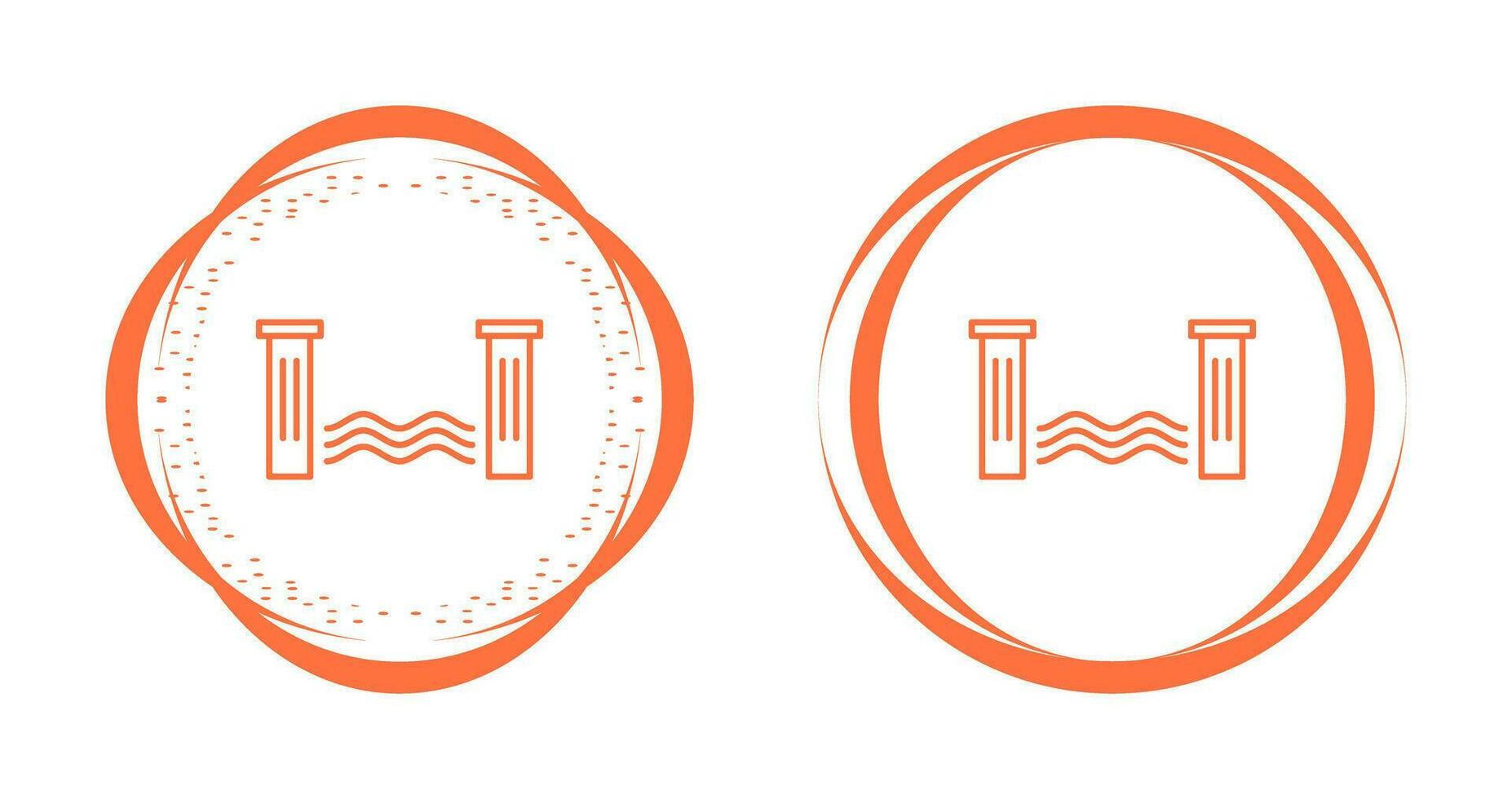 Water Dam Vector Icon