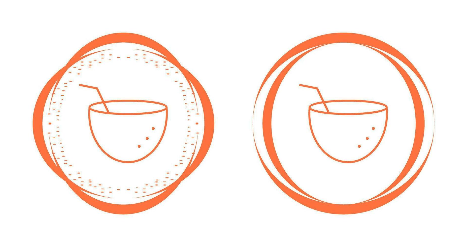 Coconut Vector Icon