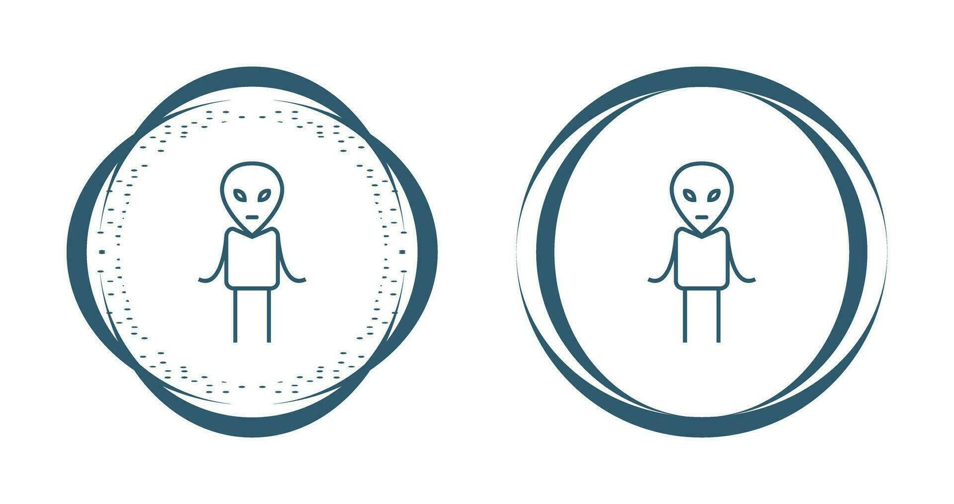 Alien Vector Icon