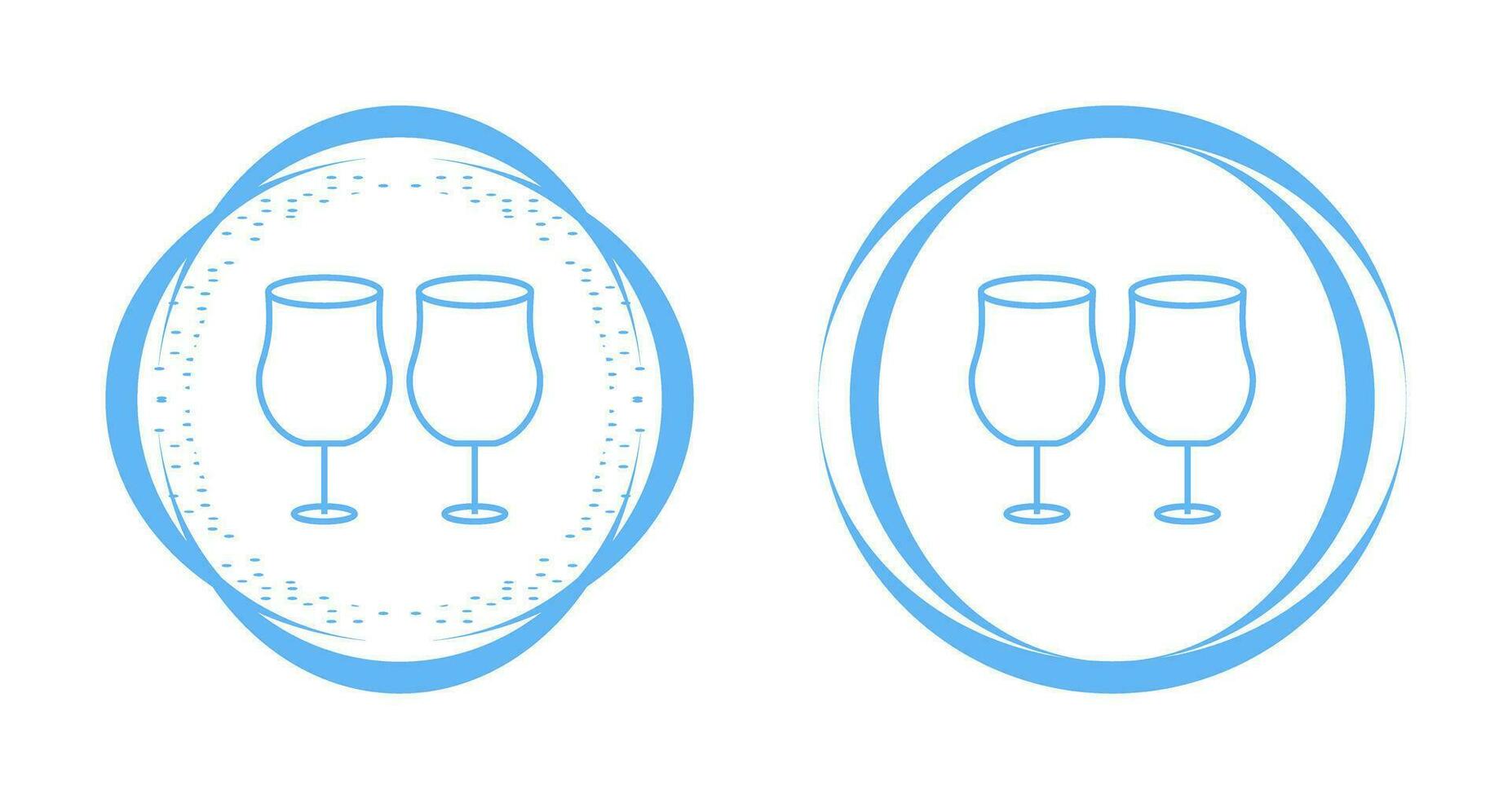 Party Glasses Vector Icon