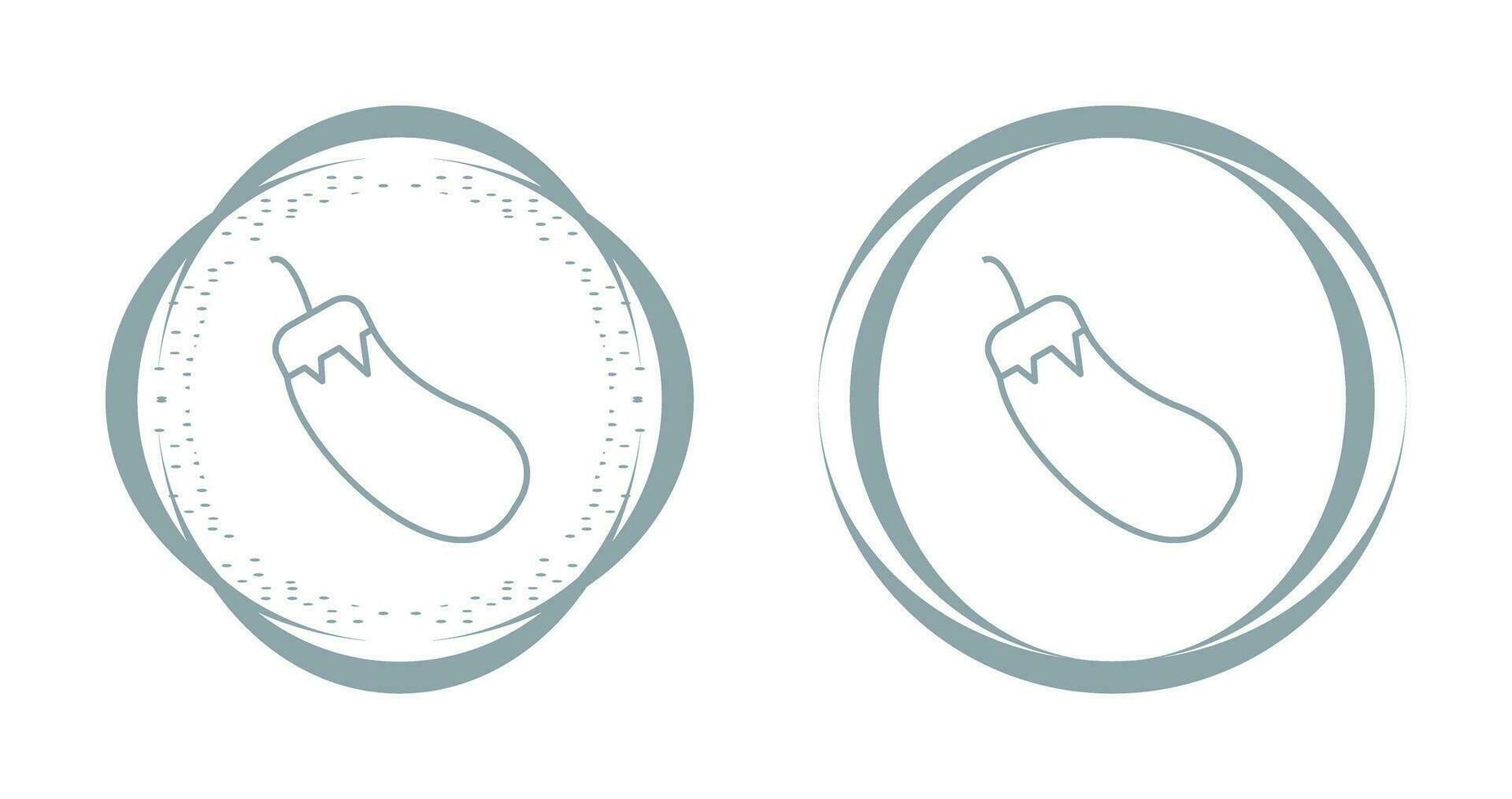 Eggplant Vector Icon