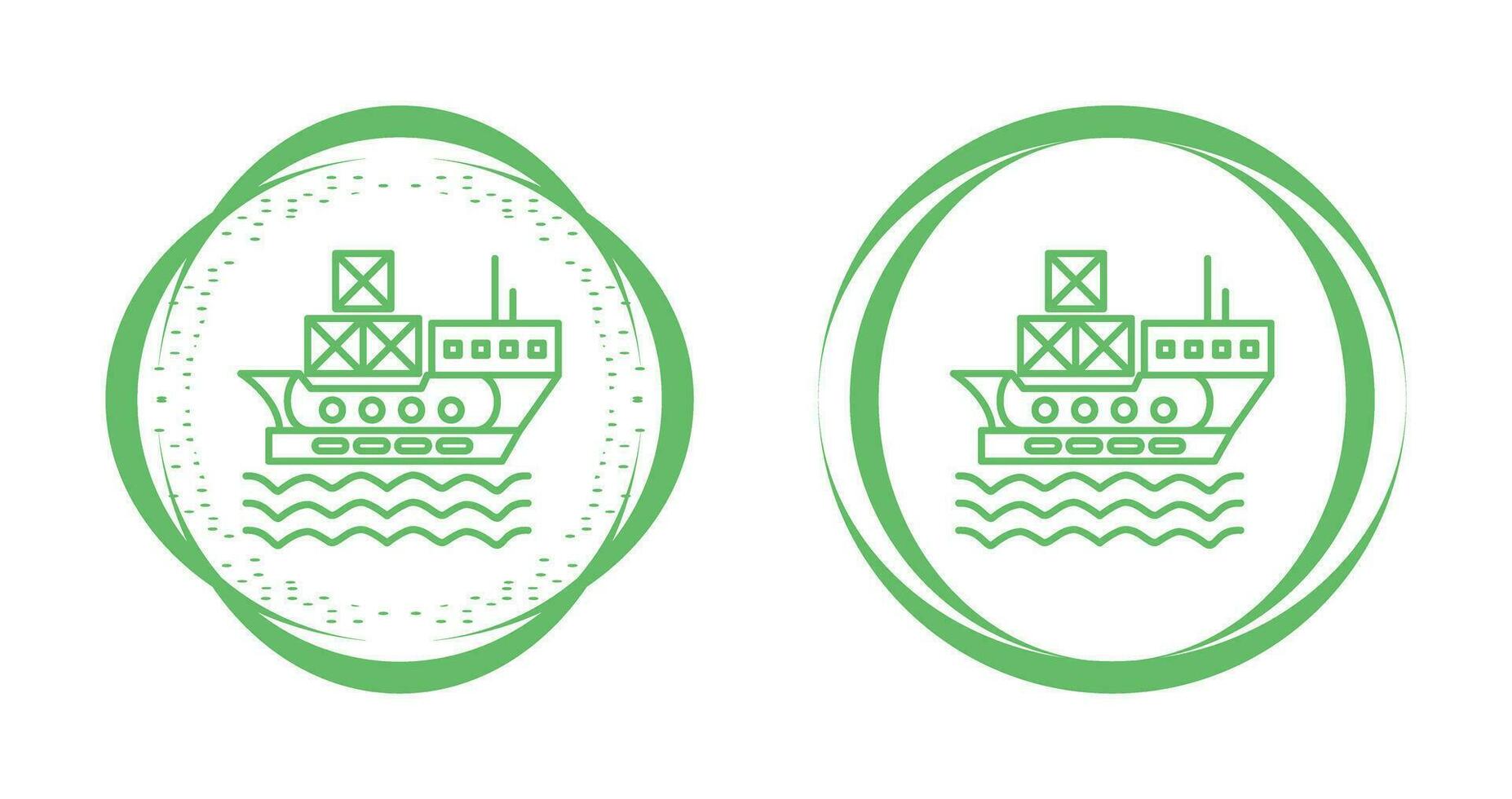 Delivery via Shipping Vector Icon