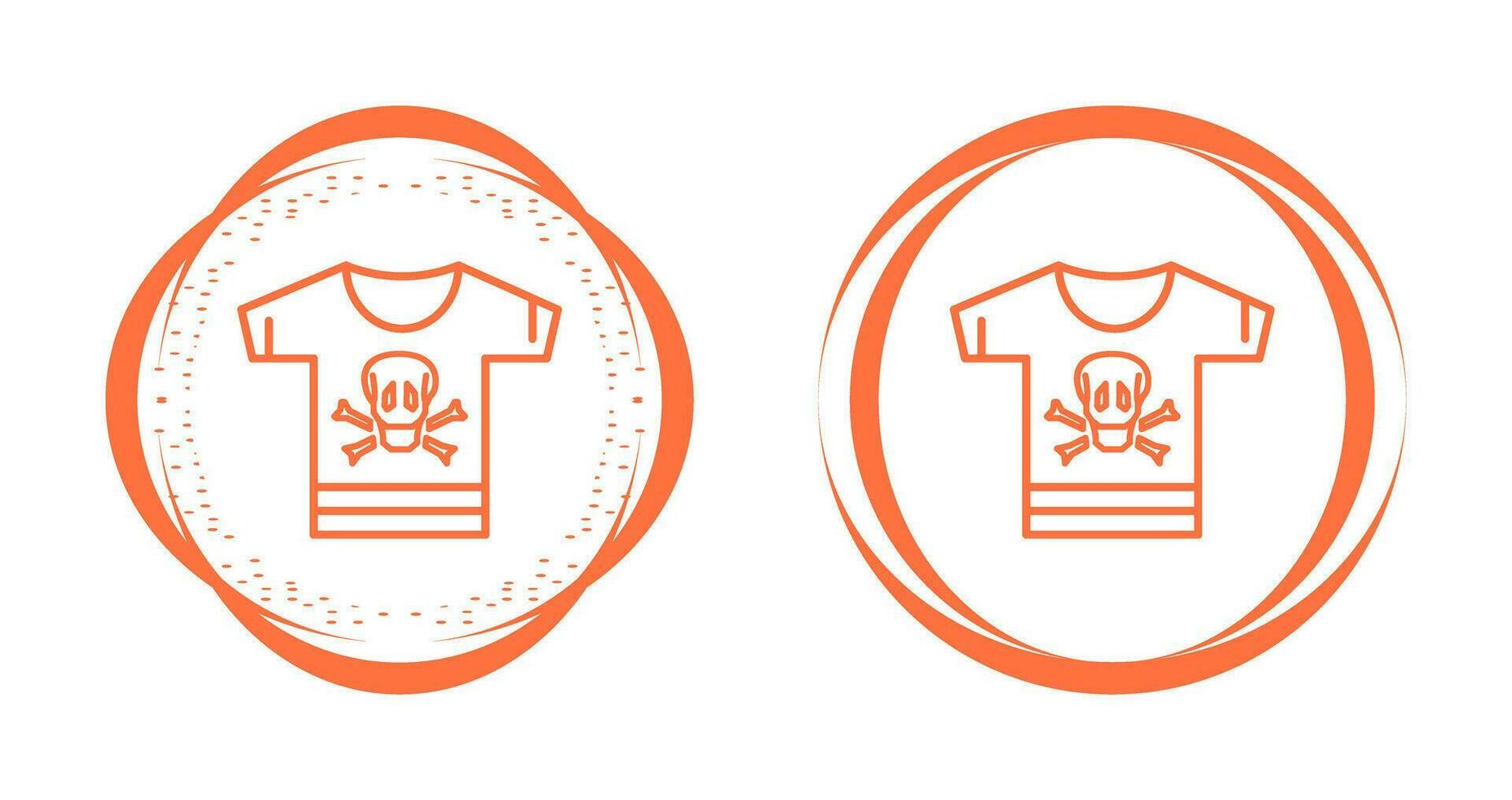 Pirate Shirt Vector Icon