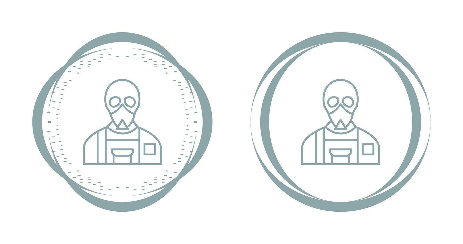 Gas Mask Vector Icon