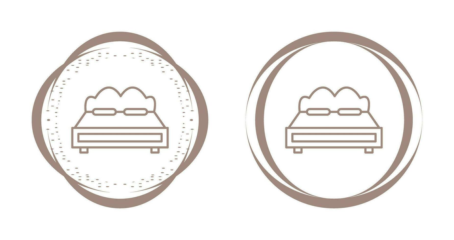 Double Bed Vector Icon