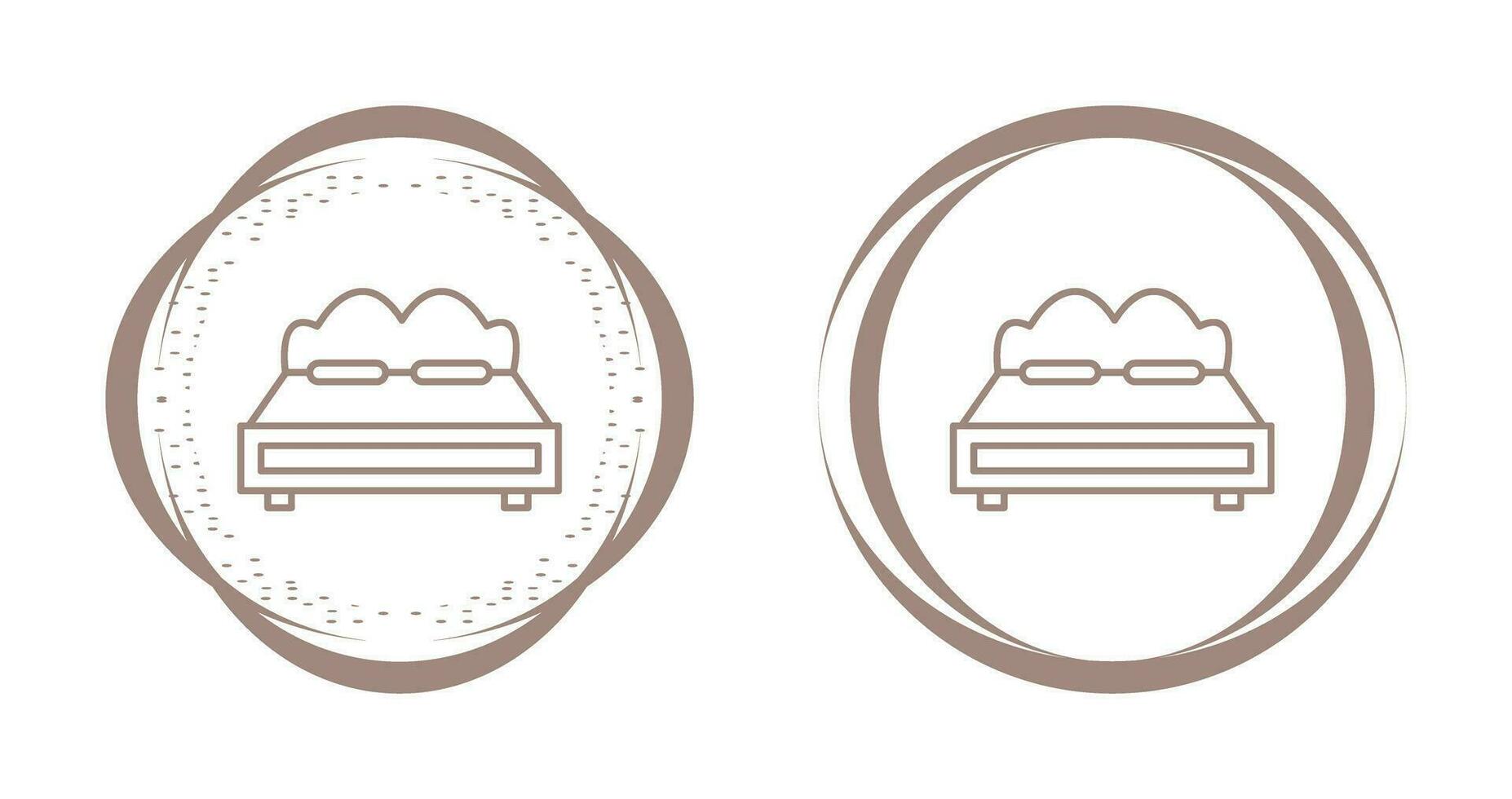 Double Bed Vector Icon