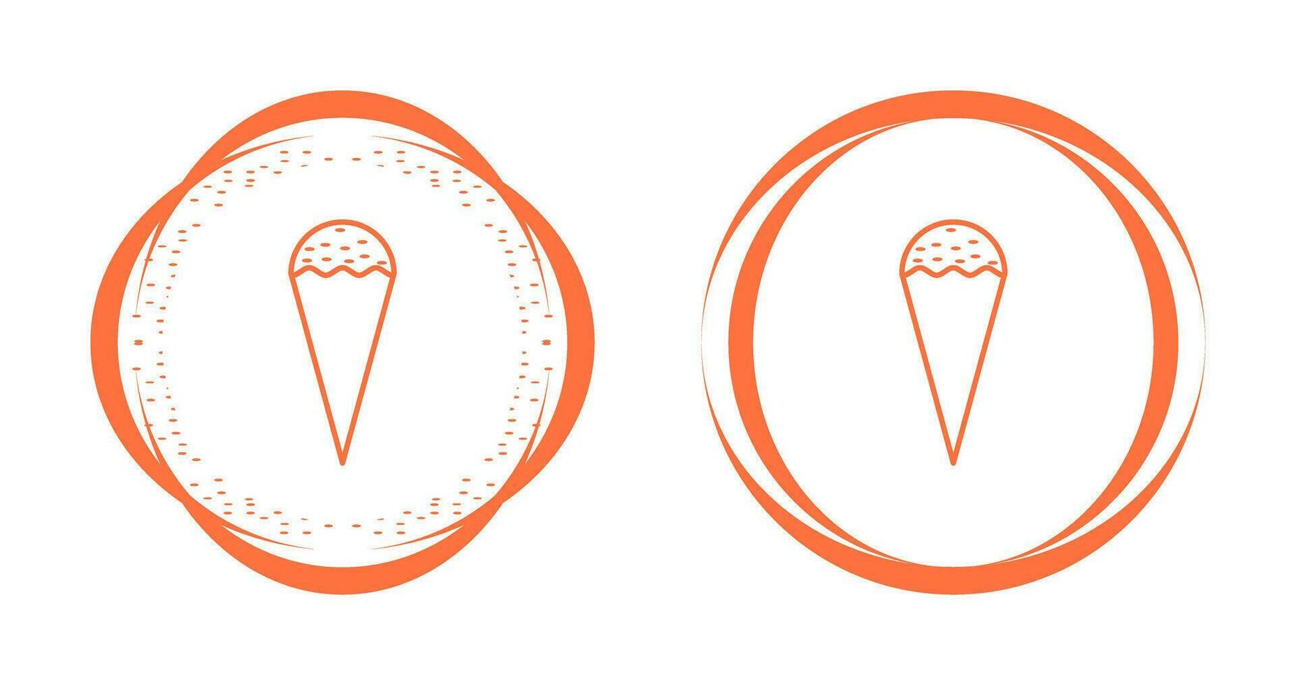 Cone icecream Vector Icon