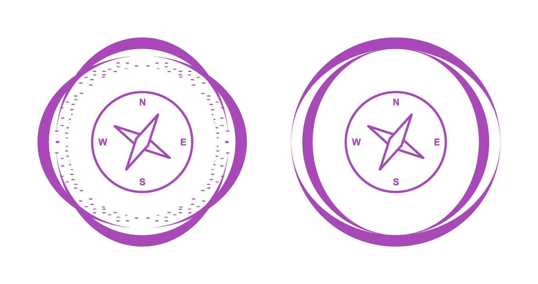 Compass Vector Icon