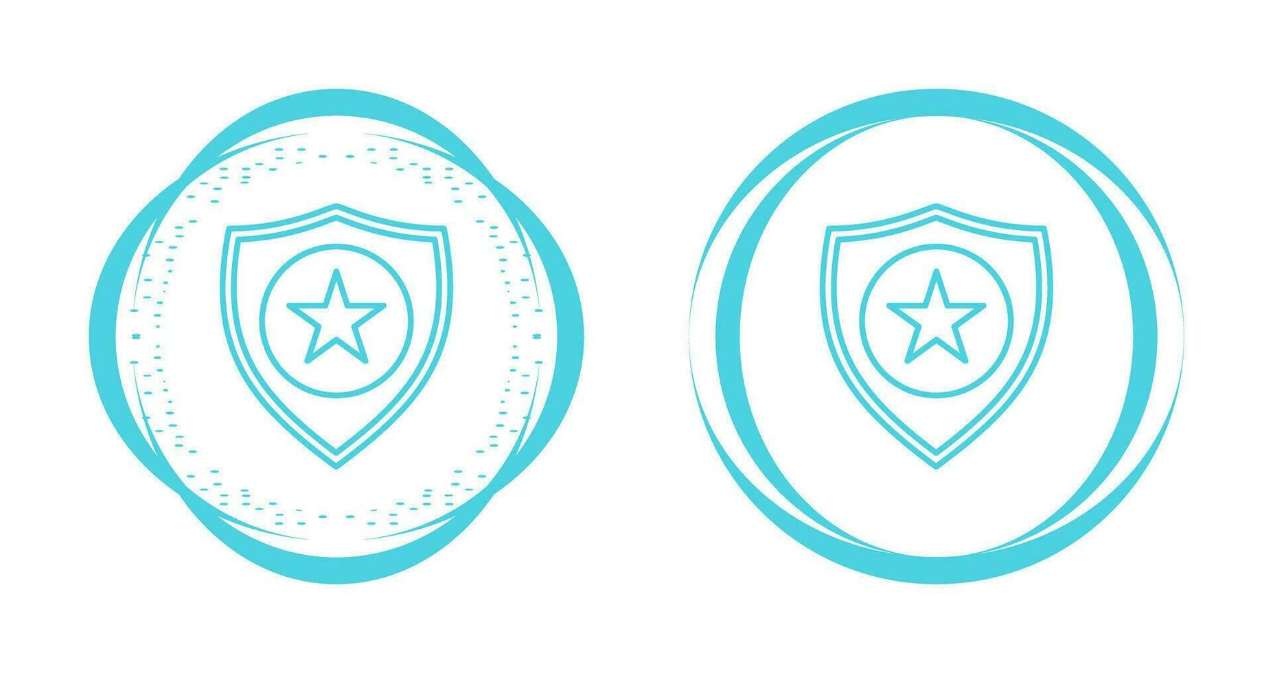 Police Badge Vector Icon
