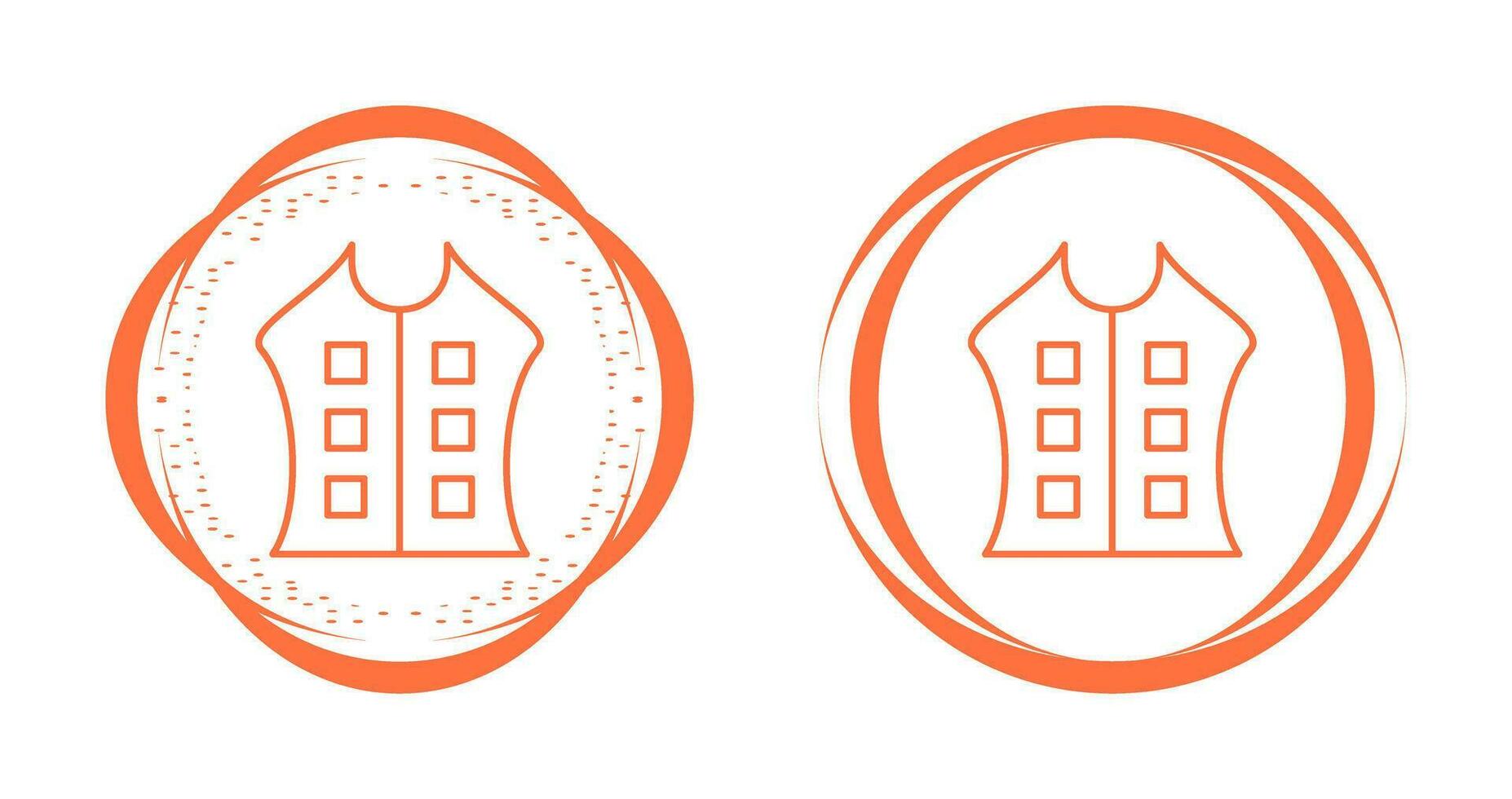 Bullet Proof Vest Vector Icon